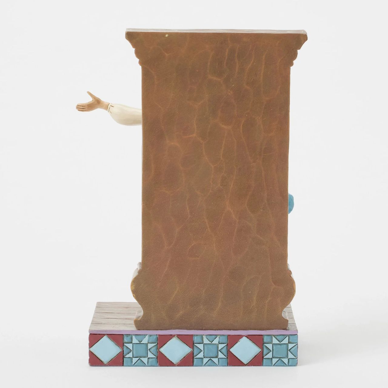 Celebrating the 35th anniversary of Beauty and the Beast in 2025, this lively Jim Shore scene captures Belle in her beloved library, singing as she glides gracefully on the bookshelf ladder. The gorgeous scene delights with exquisite rosemaling details.