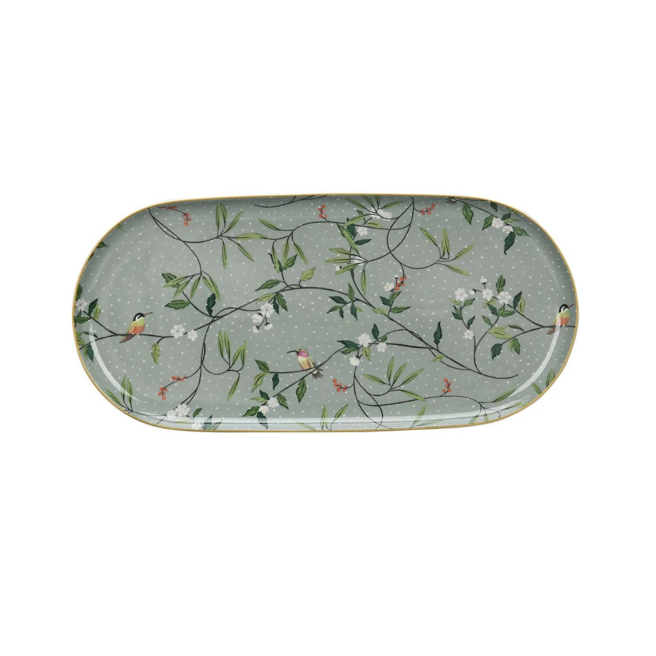 Alice Bell Set of 2 Platters by Mindy Brownes Add an elegant touch to your tea service with the Mindy Brownes Alice Bell Collection Set of 2 Platters. This set features Platters with an ornate design.