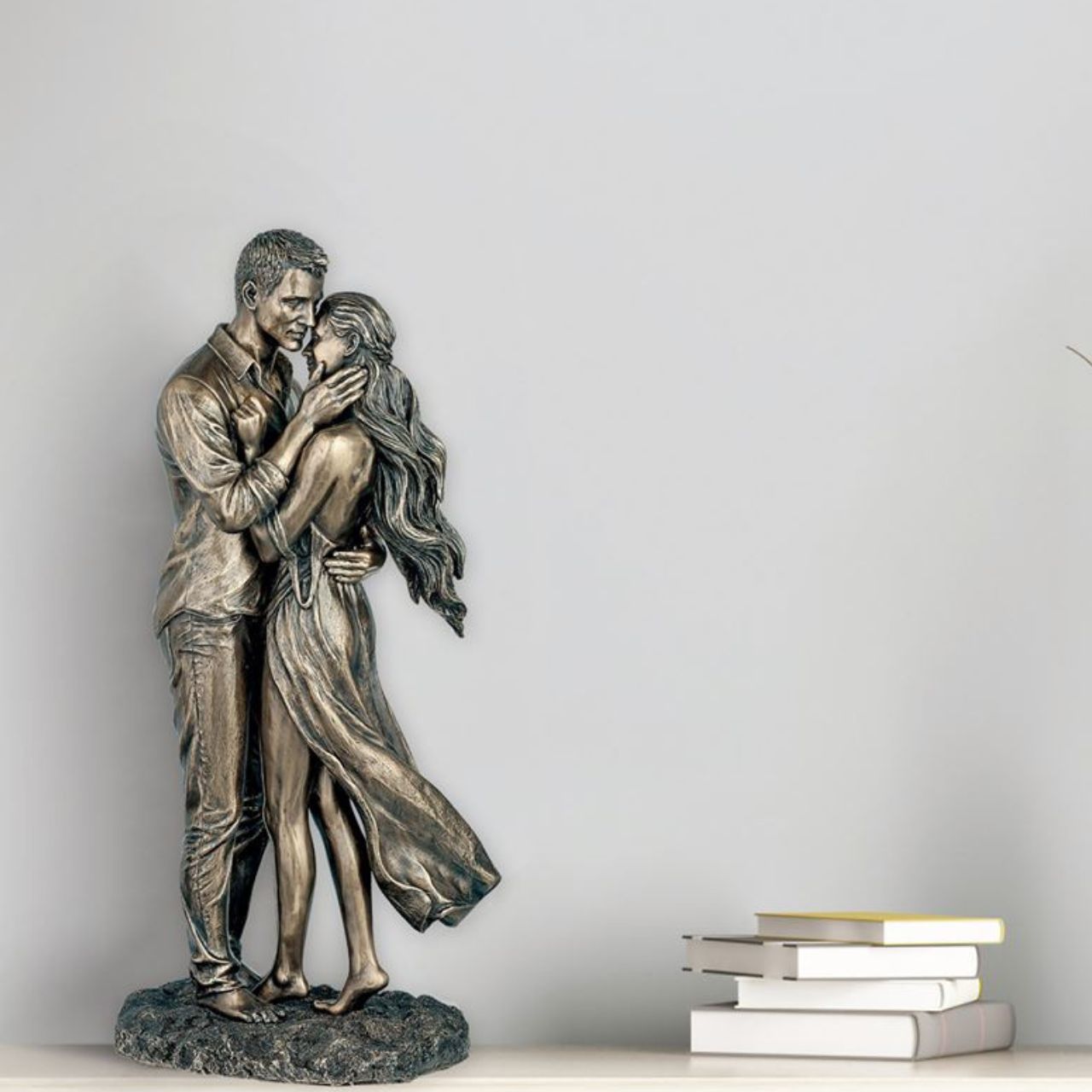 Genesis Amour Beautifully modern couples embrace. Perfect for art lovers or for an occasional gift such as a wedding gift, or an engagement gift.