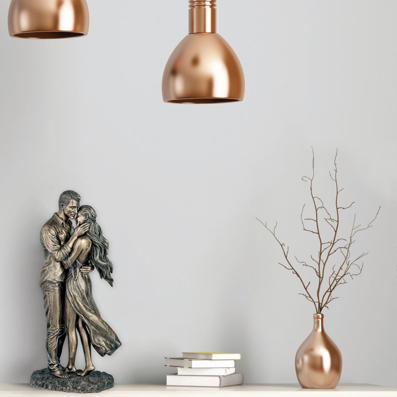 Genesis Amour Beautifully modern couples embrace. Perfect for art lovers or for an occasional gift such as a wedding gift, or an engagement gift.