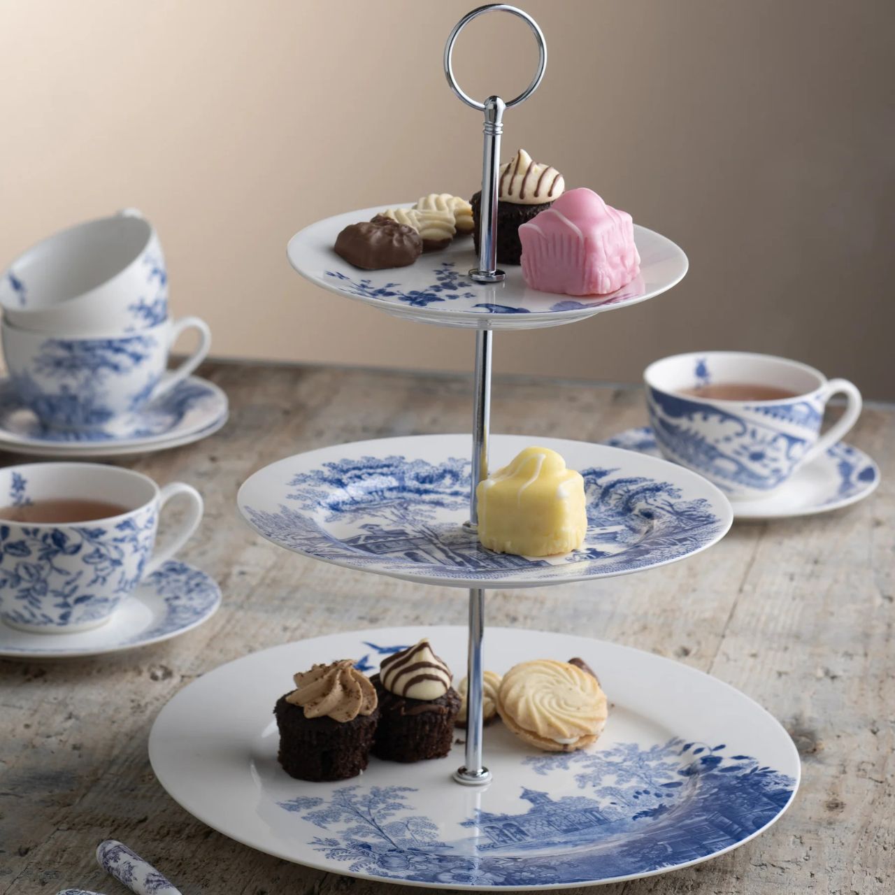 Discover "Archive Blue" by Aynsley, a tableware collection that brings over 240 years of heritage to your table. Featuring historic blue artwork from Aynsley's archives on fine china.