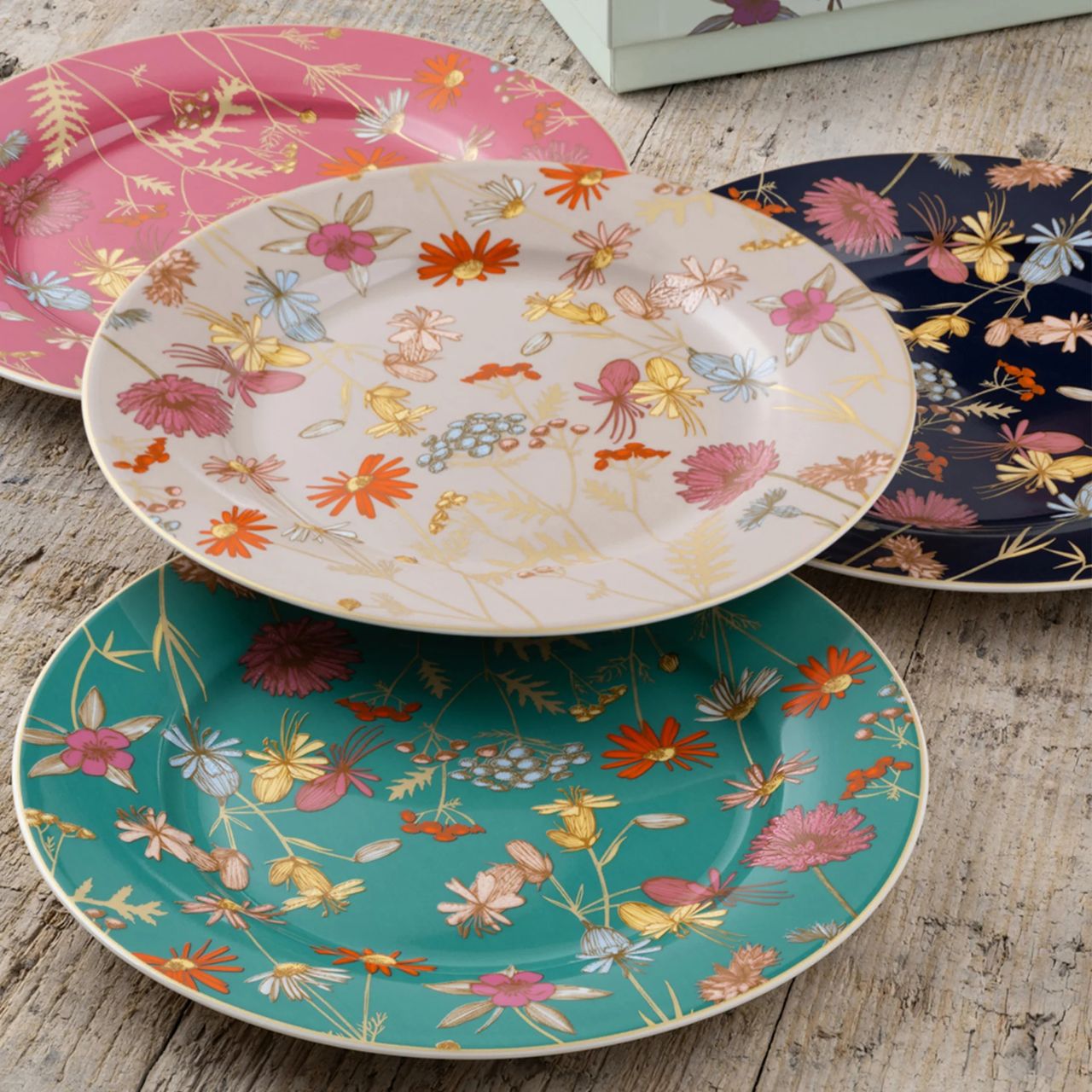 Embrace timeless elegance with the Aynsley Golden Meadow Tea ware Collection, crafted in fine china. Featuring delicate floral motifs and bold hues, this exquisite collection brings warmth and charm to any tea setting.