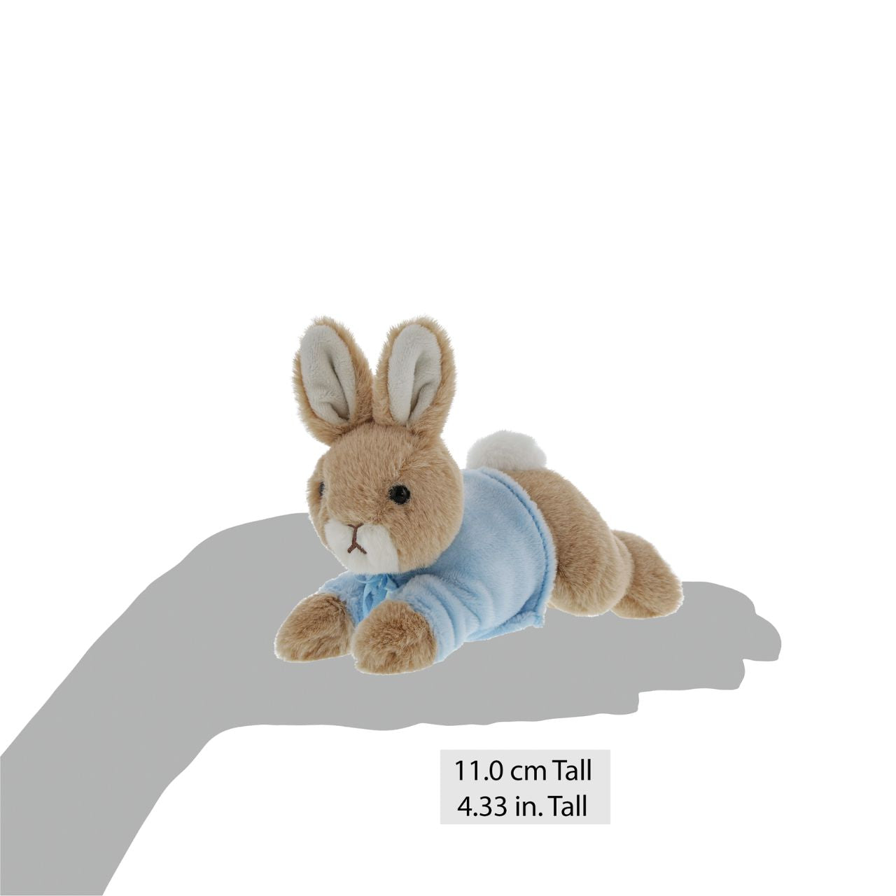 The Peter Rabbit Lying Down soft toy is made from beautifully soft fabric and dressed in clothing based on the original Beatrix Potter illustrations. Dressed in his signature blue jacket, Peter will look the part in any home.