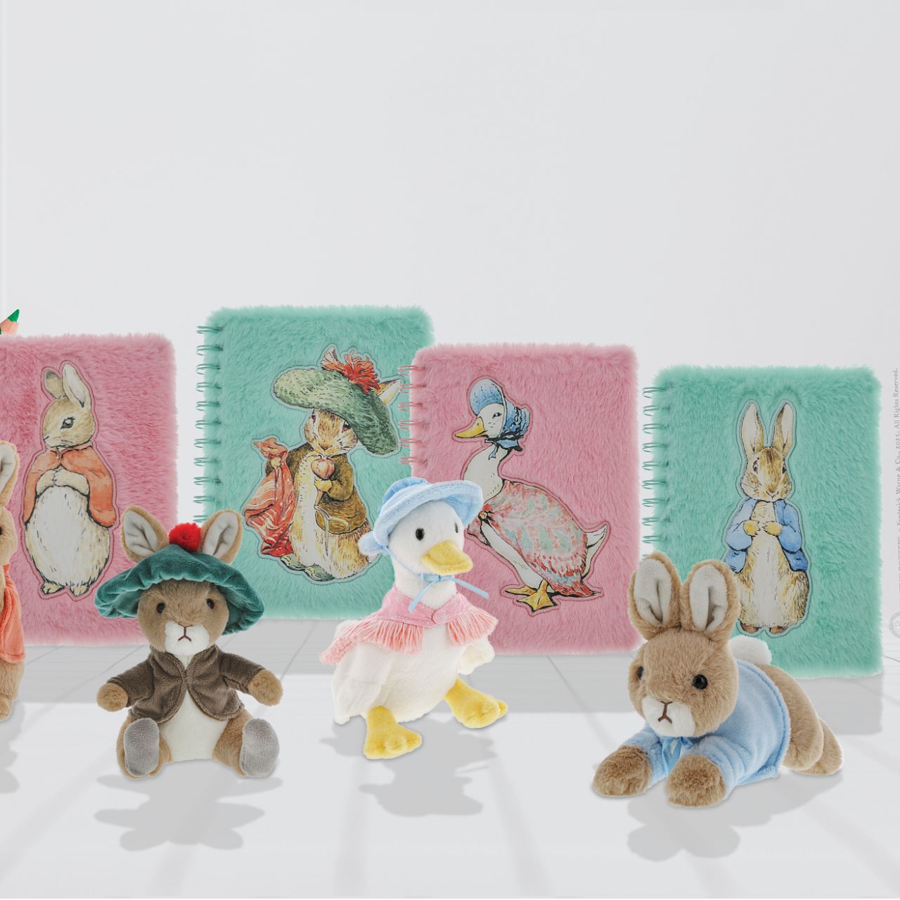 The Peter Rabbit Lying Down soft toy is made from beautifully soft fabric and dressed in clothing based on the original Beatrix Potter illustrations. Dressed in his signature blue jacket, Peter will look the part in any home.