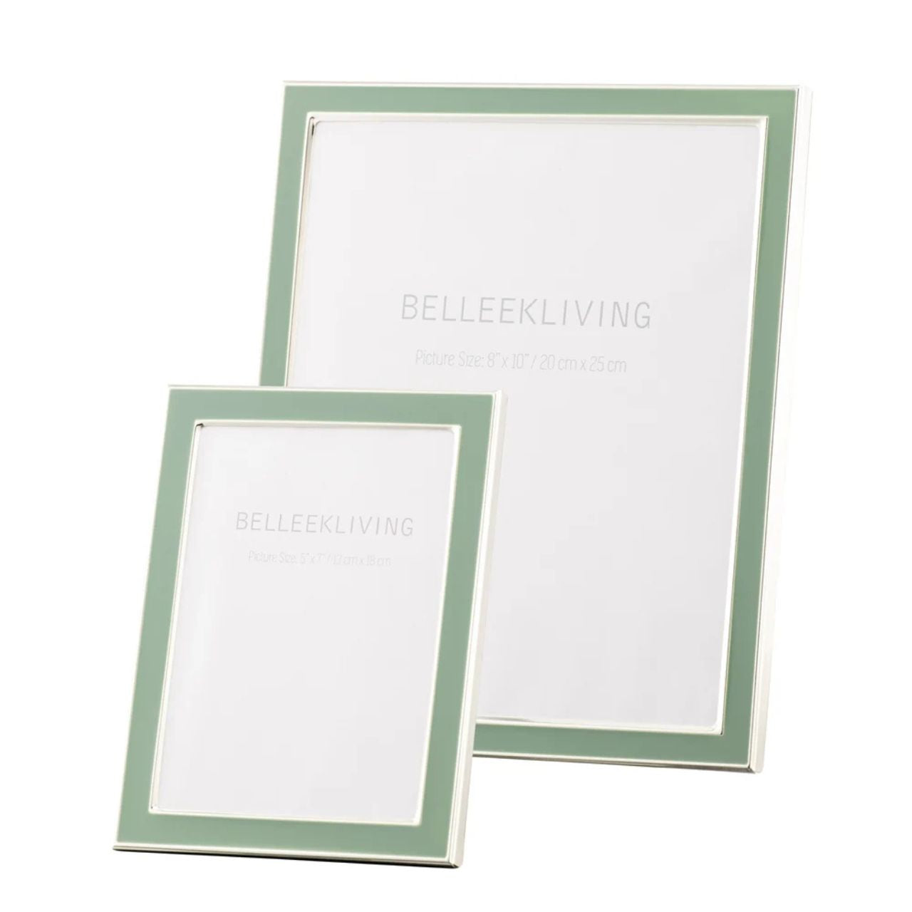 Our new Belleek Living Frames are made of moulded steel and are electroplated to create a shiny silver finish. The black backing board slides into the frame and is covered in a soft flock material. Perfect for gifting or displaying images of your loved ones.