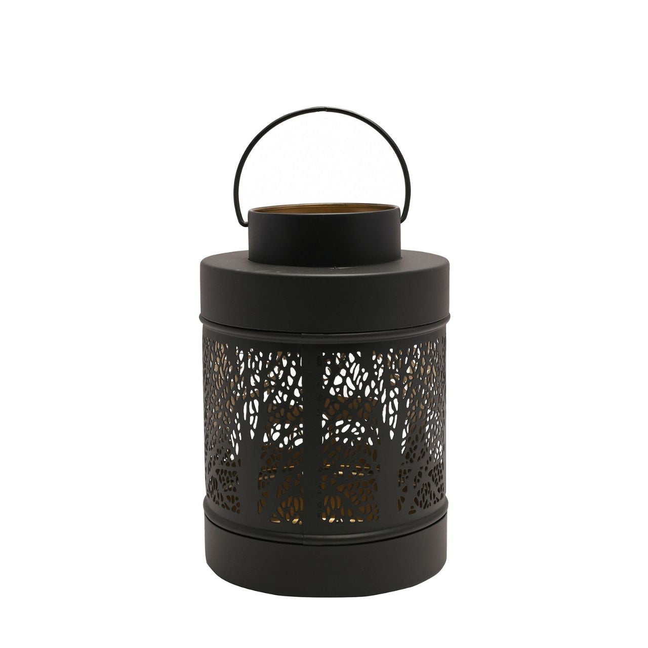 Christmas Black Forest Scene Round Lantern Medium A medium black forest scene lantern by THE SEASONAL GIFT CO. This enchanting lantern glistens with festive charm throughout the Christmas period.