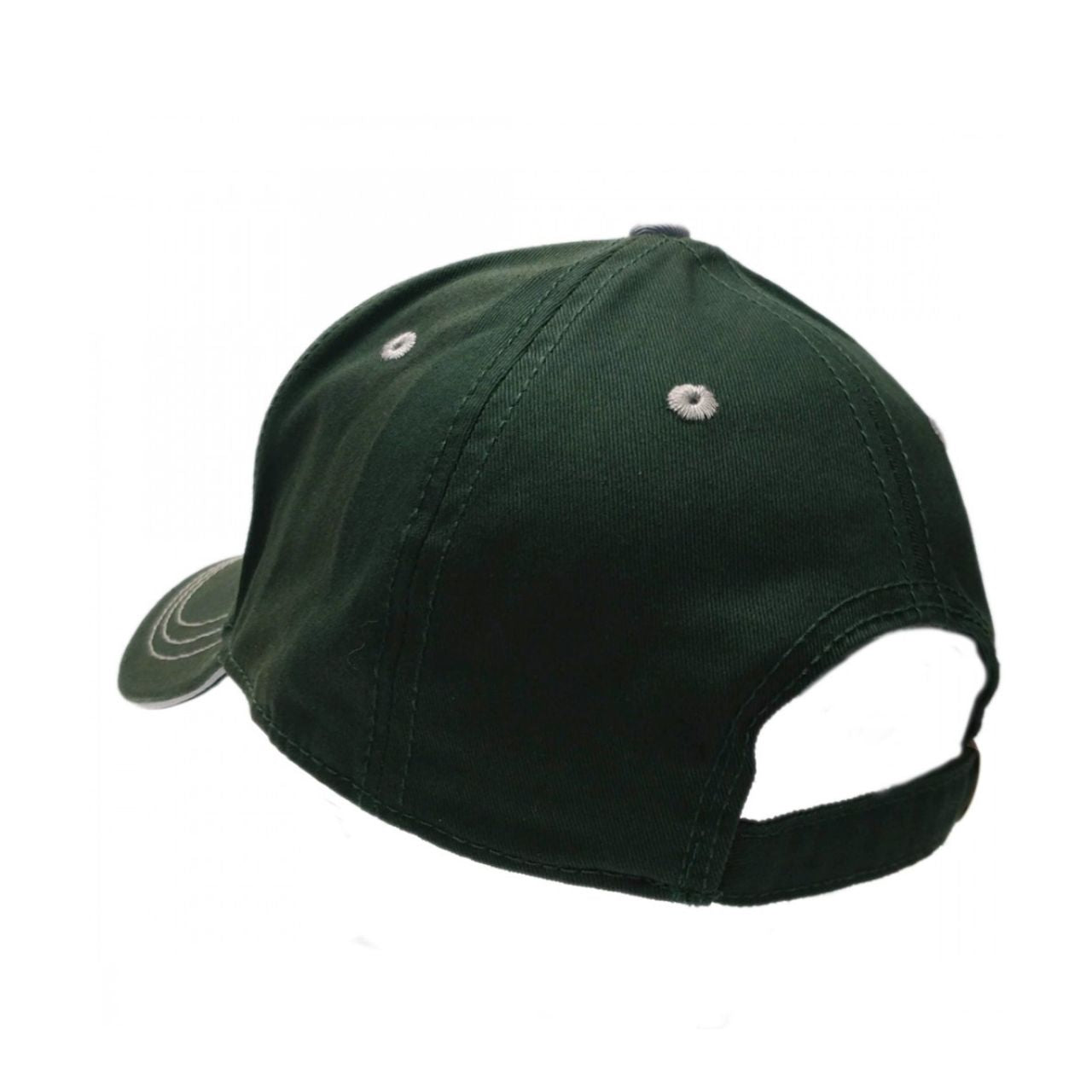 Bottle Green Ireland Celtic Knot Baseball Cap This bottle green cotton baseball cap is a part of the Traditional Craft Official Collection. It is one size and is adjustable at the back for your convenience. The cap features a contrasting white stitch on the peak as well as a 3D embroidered Celtic knot and Ireland logo.