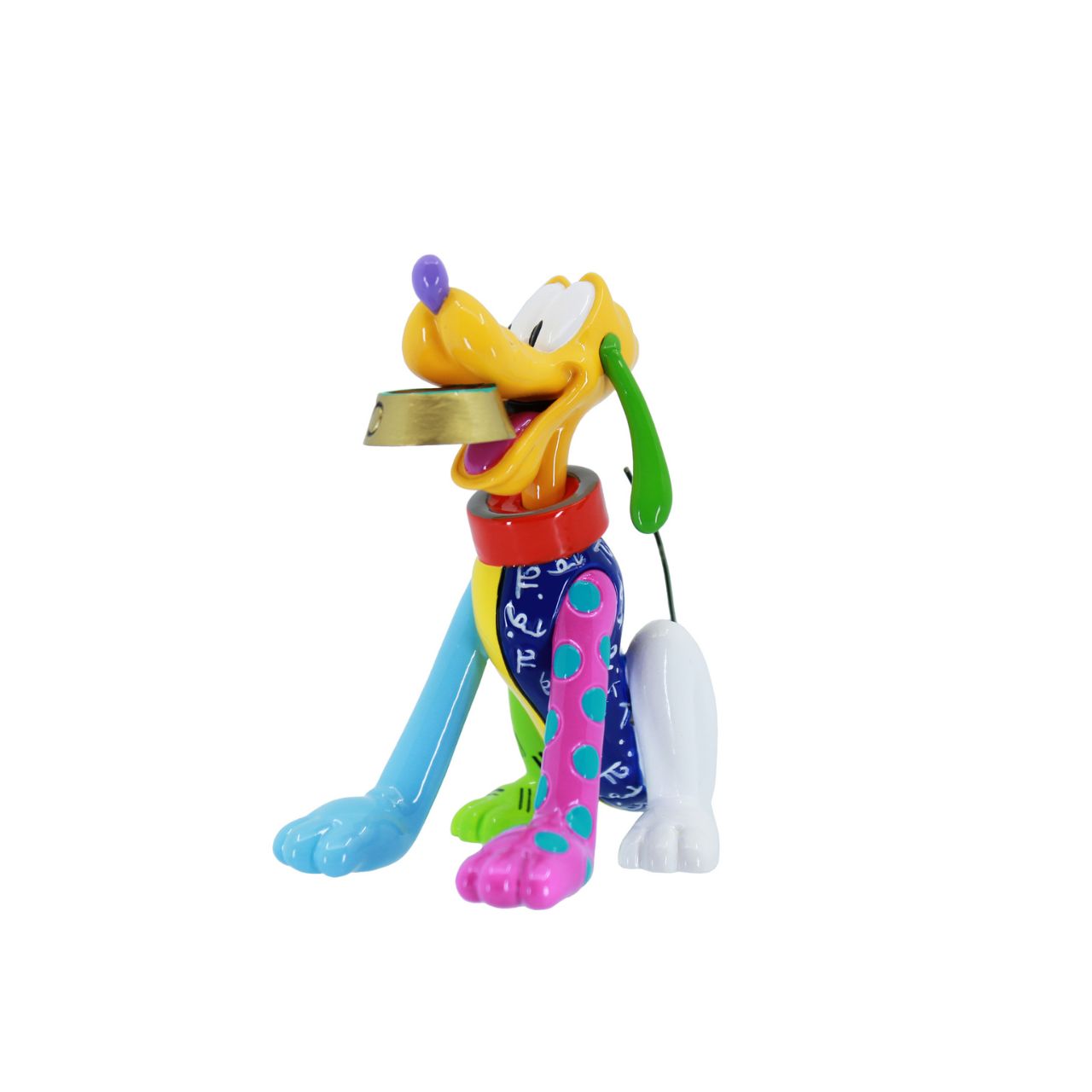 Pop Artist Romero Britto celebrates everyone's favourite Disney canine's 95th anniversary with this tribute mini featuring Pluto showcased in Britto's iconic and happy colour palette.