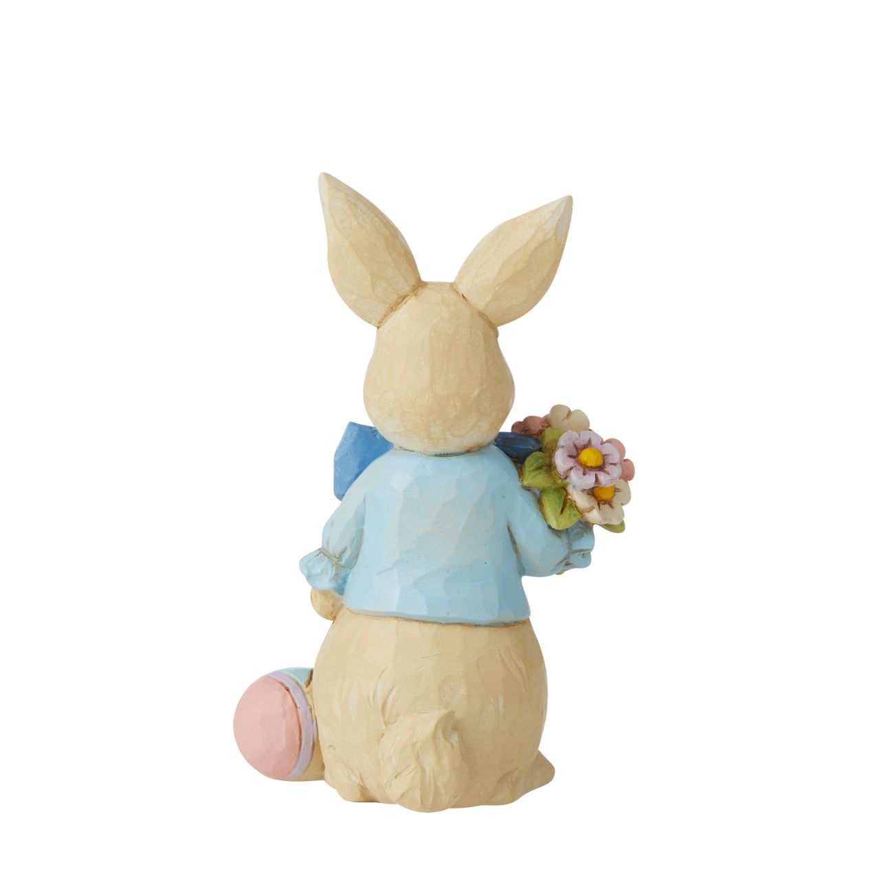 Bunny with Bow and Flowers Mini Figurine by Jim Shore Spring brings new beginnings and the blossoming of new life, flowers, and growth. Celebrate the season with Jim Shore's Heartwood Creek collection.