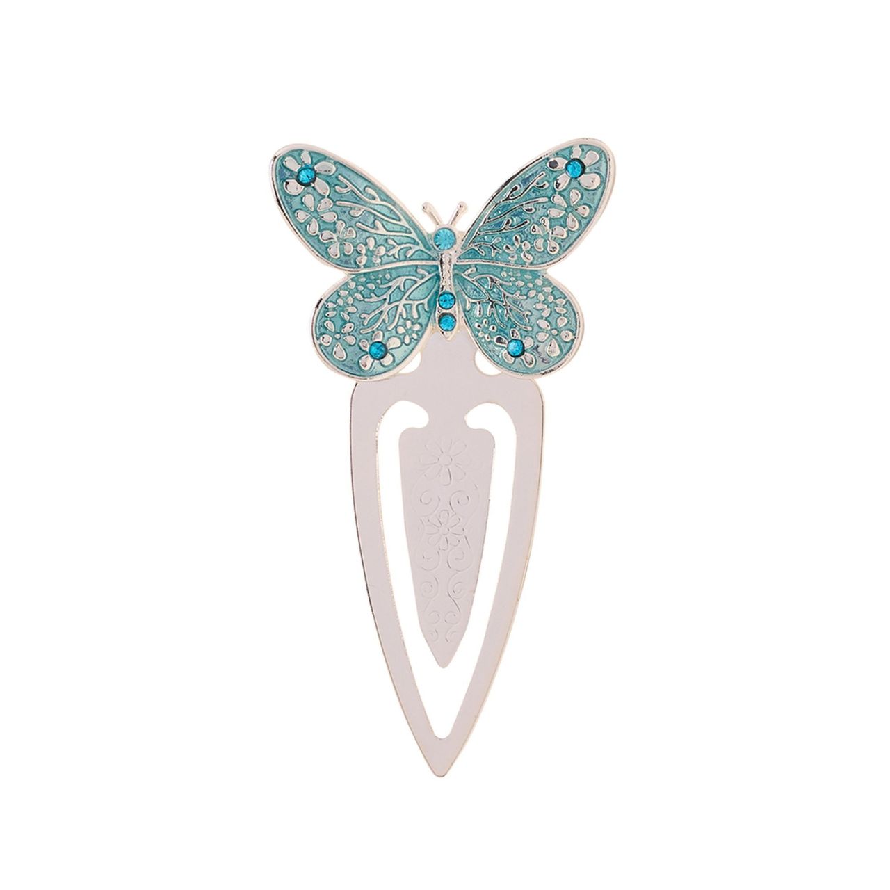 A stunning yet simple item for book readers. Has a shiny finish to it which therefore makes it aesthetically pleasing. The beauty of the butterfly is central to the popularity of this piece.