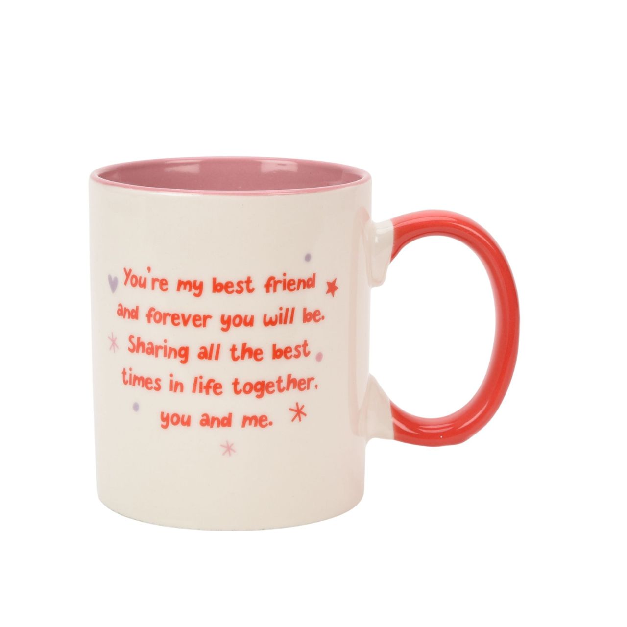 Cheerful Mug - Besties Want to cheer someone up? Then why not gift the 'Bestie’ in your life this bright and CHEERFUL mug.