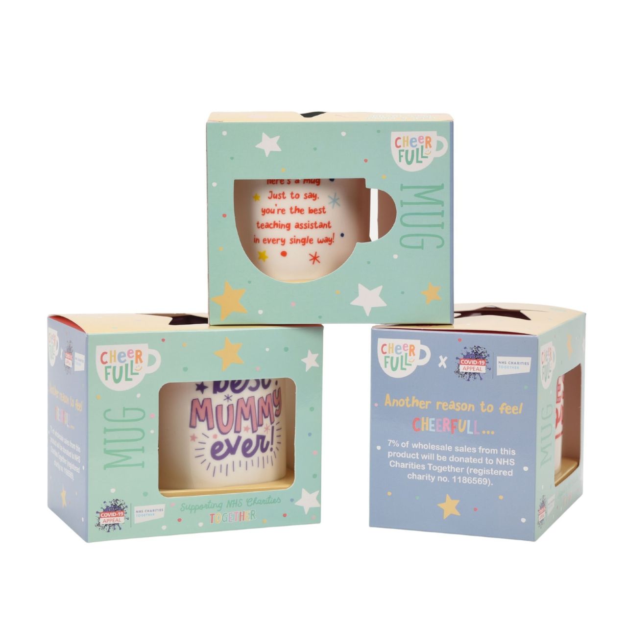 Cheerful Mug - Besties Want to cheer someone up? Then why not gift the 'Bestie’ in your life this bright and CHEERFUL mug.