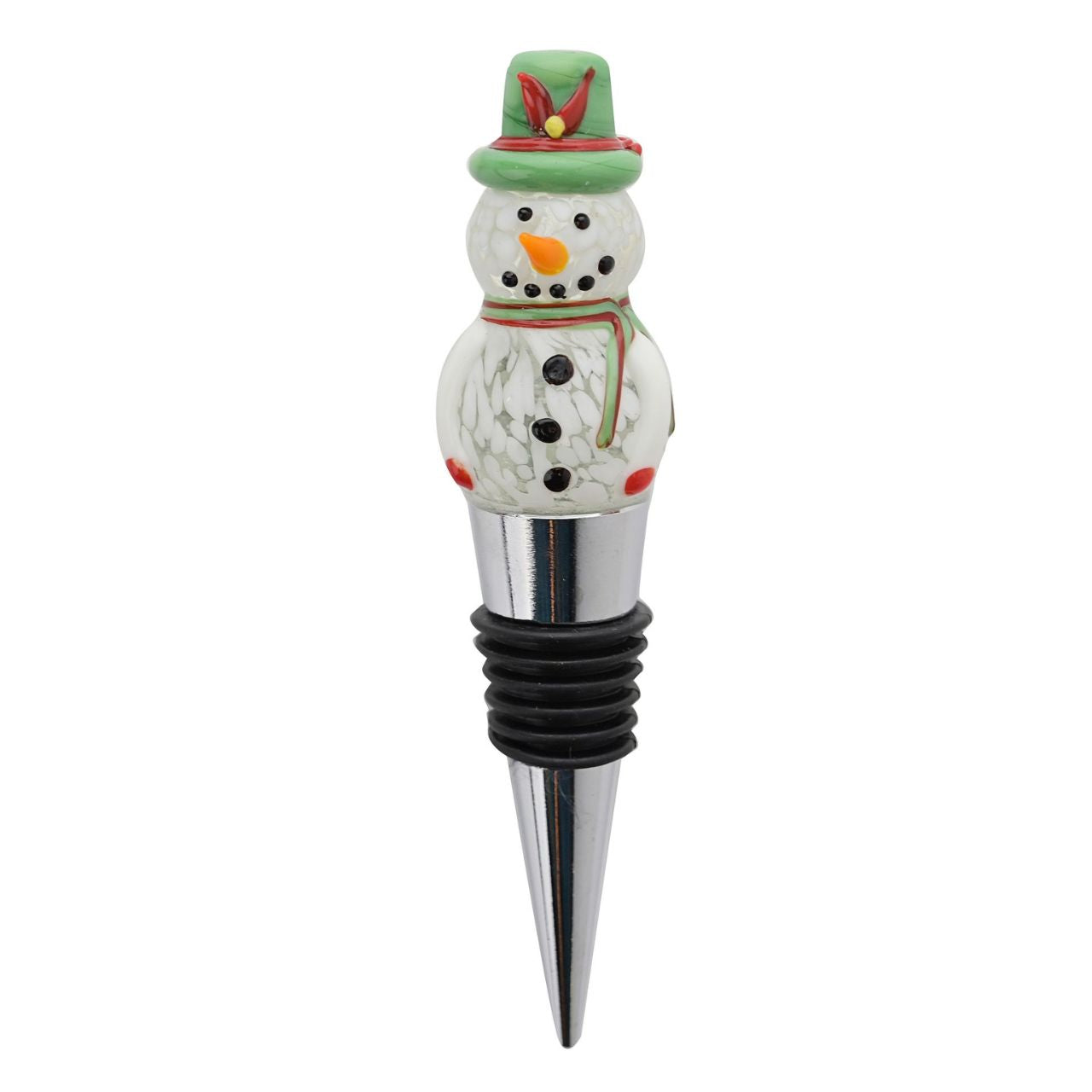 Christmas Character LED Bottle Stoppers - Snowman