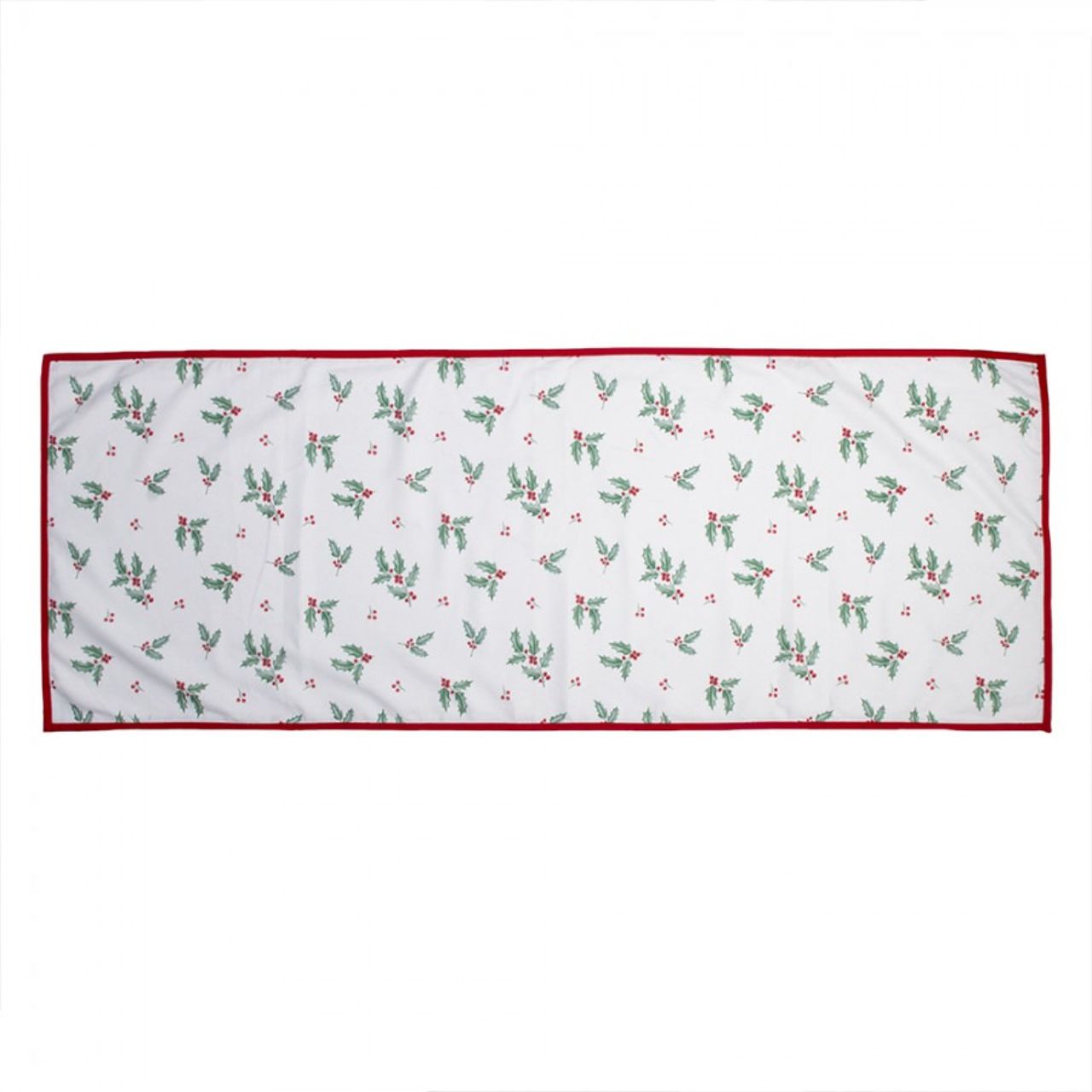 This table runner from the Clayre & Eef brand is a true addition to your dining table thanks to the unique motif. It creates a warm atmosphere while eating and is of course practical to use. The table runner is made of 100% cotton and feels wonderful to the touch. The table runner can be washed, but a small tip; add a dash of vinegar during washing for optimal results. Add atmosphere to your table with the table runners from Clayre & Eef!