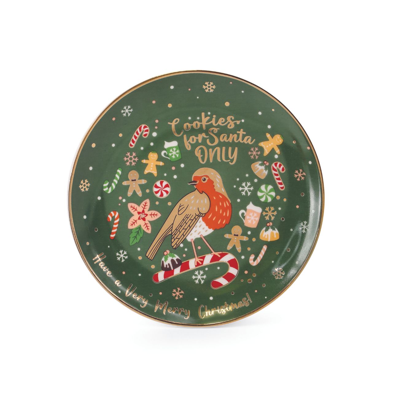 Christmas Eve Cookies Plate and Milk Set for Santa by Tipperary Bring the magic of Christmas to your child with our special cookies plate and milk mug set. Ideal preparation, made for them to place Santa Claus’ cookies on and milk on the night before Christmas.