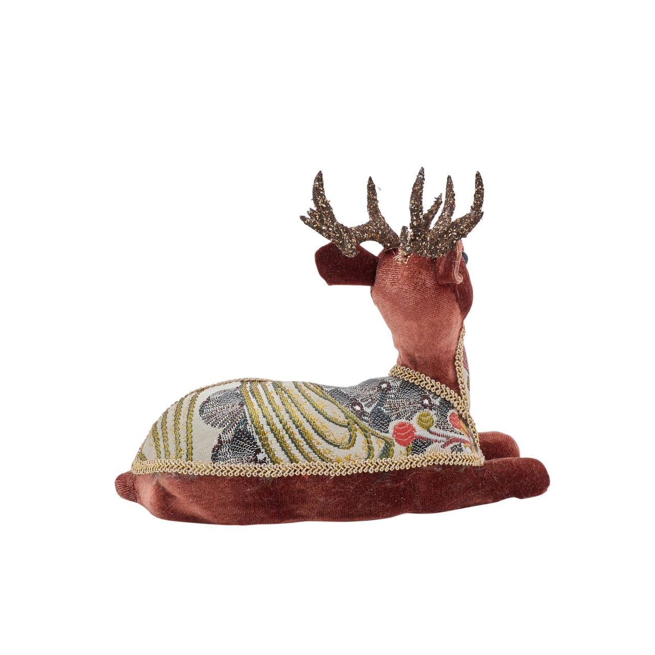 This charming Christmas decoration perfectly blends traditional and modern touches for the festive season.