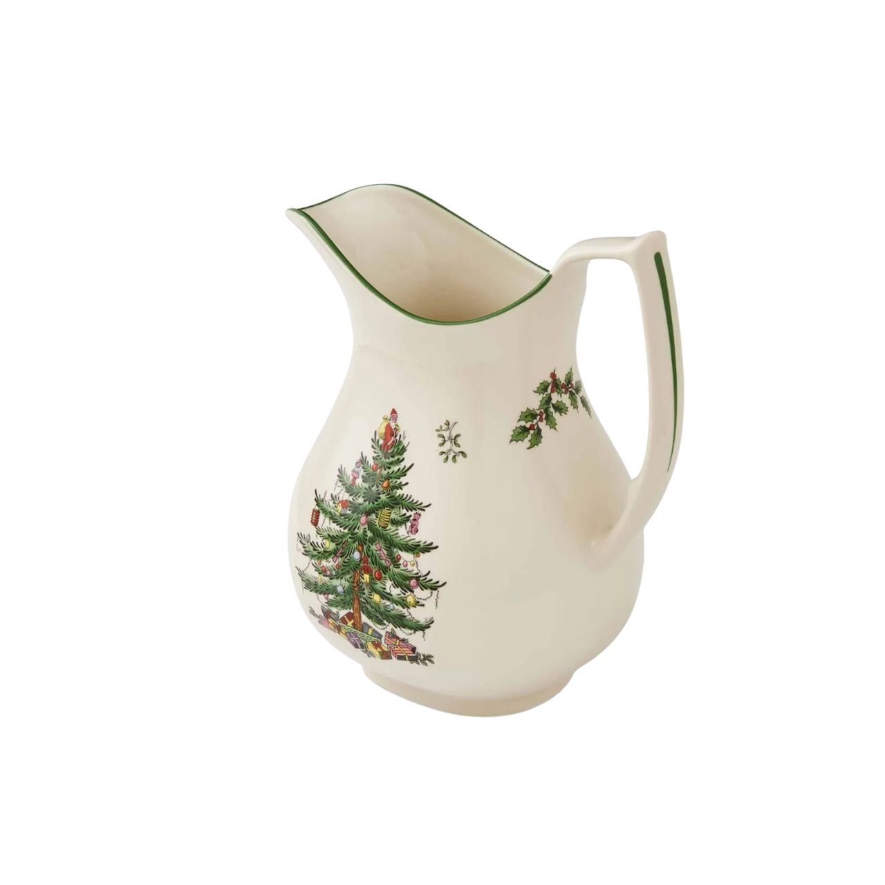 From fresh orange juice in the morning to spiced punch in the evening, there's plenty of pouring to be done at Christmas. Wow your guests with a beautifully themed table, including this festive jug featuring Spode’s loved Christmas Tree design. It can hold drinks, or a bunch of seasonal flowers as a wintery centrepiece.