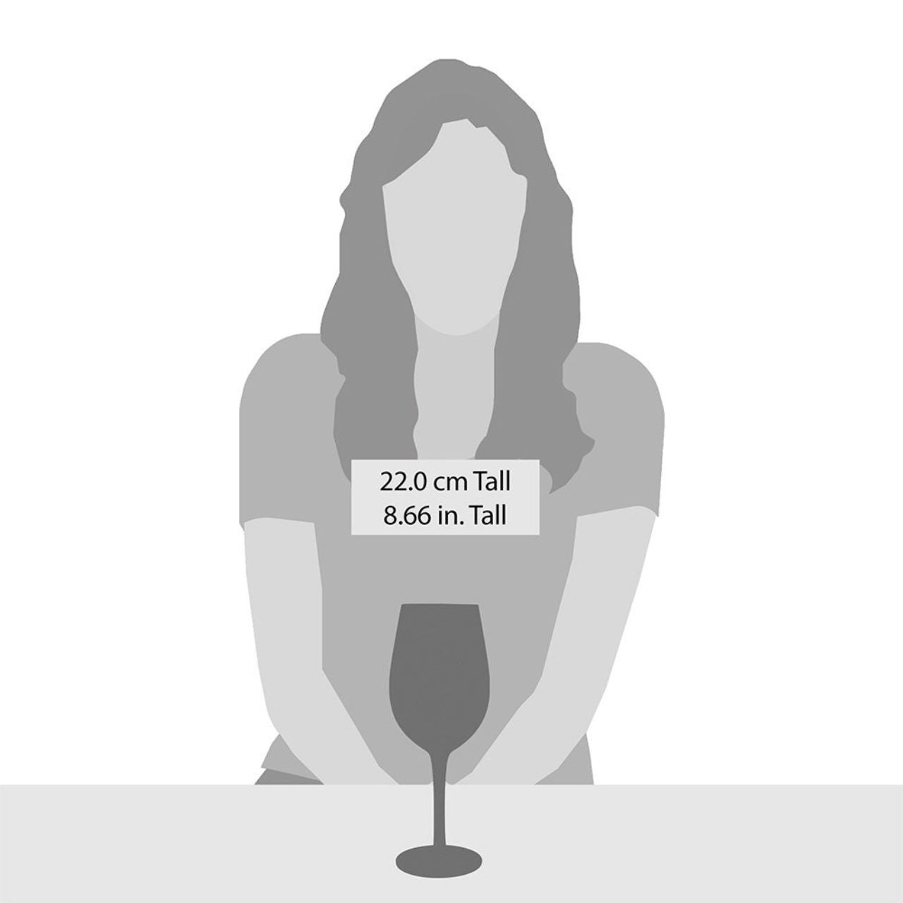 Toast to the most wonderful time of the year with this Celebrations by Lolita wine glass, featuring a transparent gradient effect and Christmas trees. A snowy scene of decorated greenery, fill your cup with all kinds of spirit.