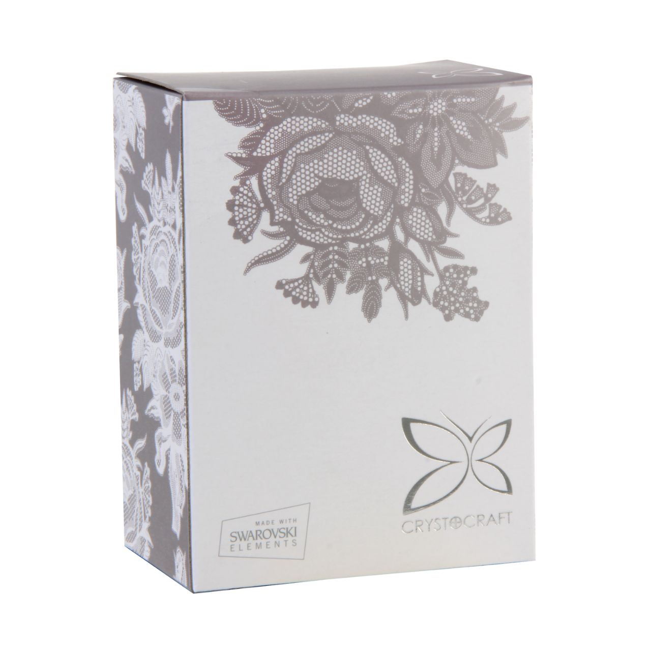 Chrome Plated Butterfly Plaque - Special Friend A beautiful chrome plated freestanding Crystocraft butterfly ornament with a 'Special Friend' plaque. The elegant butterfly is embellished with soft pink crystals Austrian Crystals to make an elegant and eye catching gift.