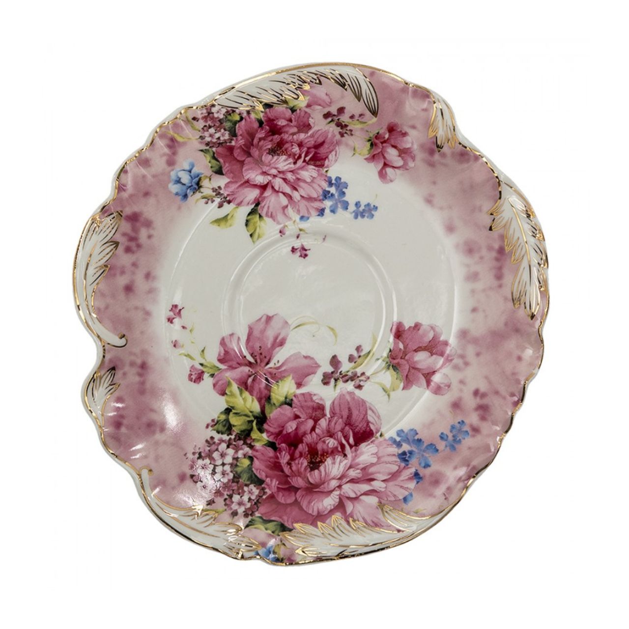 Enjoy a special cup of tea or coffee with the Clayre & Eef Classic Pink Flowers Cup and Saucer. Carefully crafted from quality materials, this unique cup and saucer combination is decorated with charming pink and white floral motifs for a timeless, traditional look. Whether you're hosting guests or sipping a cup of tea solo, let the Classic Pink Flowers Cup and Saucer be your tasteful choice.