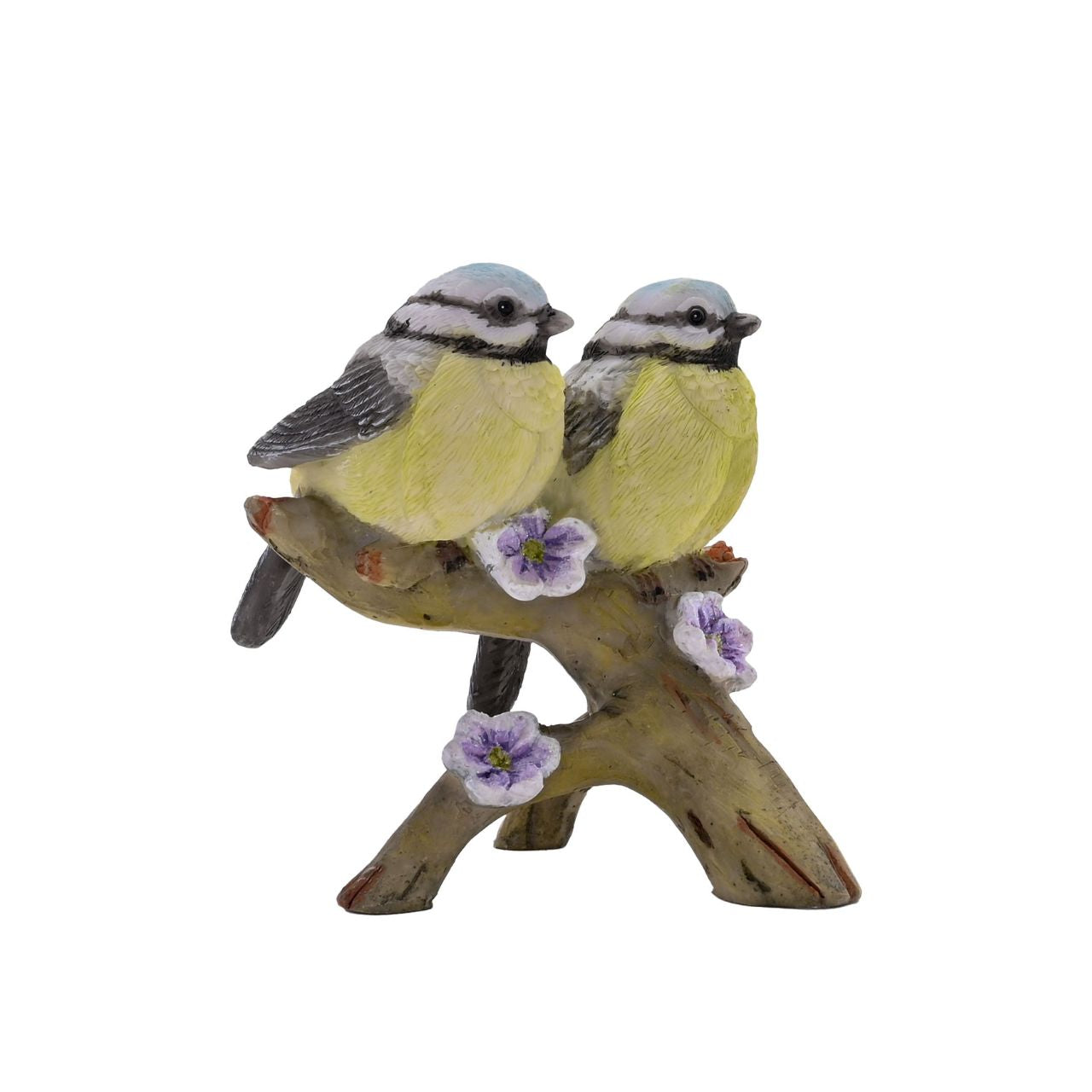 Country Living Birds On A Branch Resin Figurine