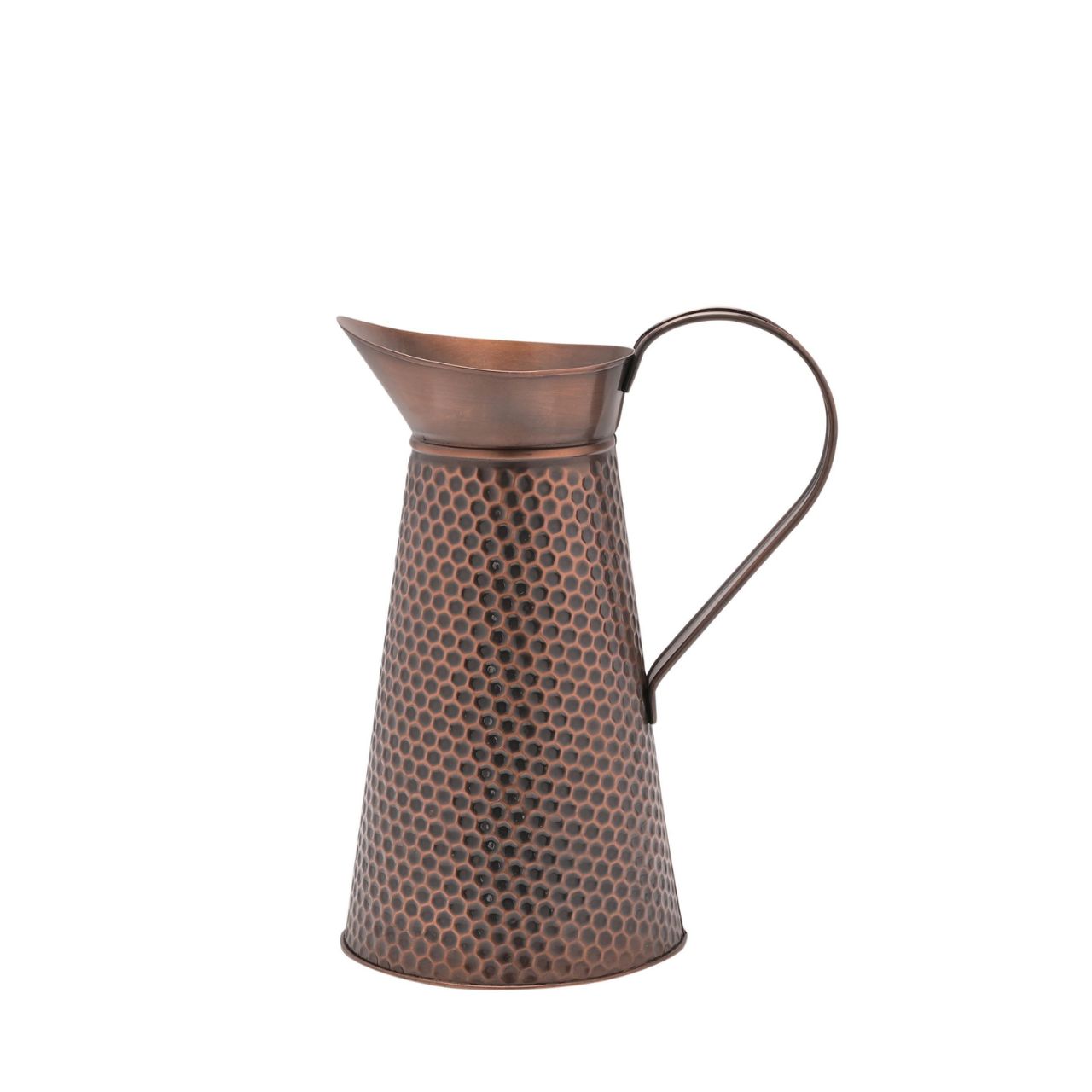In a rich and earthy brown colour, this watering can exude a traditional and rustic aesthetic that seamlessly blends with garden décor.