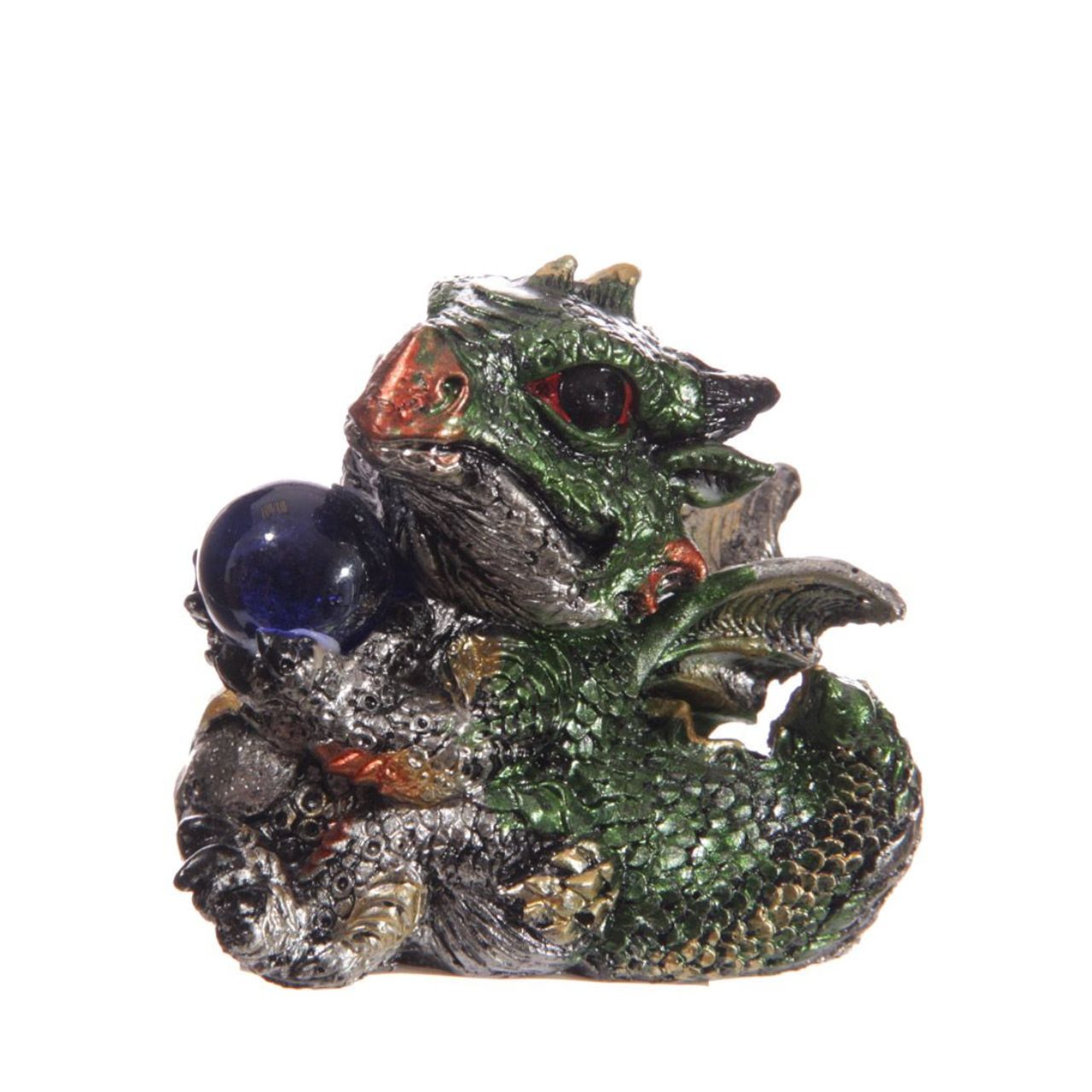 Introduce your child to the magical world of dragons with our Cute Baby Dragon with Crystal Ball. Made with high-quality materials, this adorable dragon has a charming crystal ball that will spark their imagination. Bring a touch of whimsy and enchantment to playtime with this delightful toy.