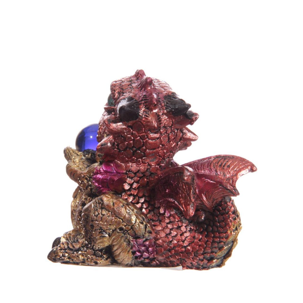 Introduce your child to the magical world of dragons with our Cute Baby Dragon with Crystal Ball. Made with high-quality materials, this adorable dragon has a charming crystal ball that will spark their imagination. Bring a touch of whimsy and enchantment to playtime with this delightful toy.