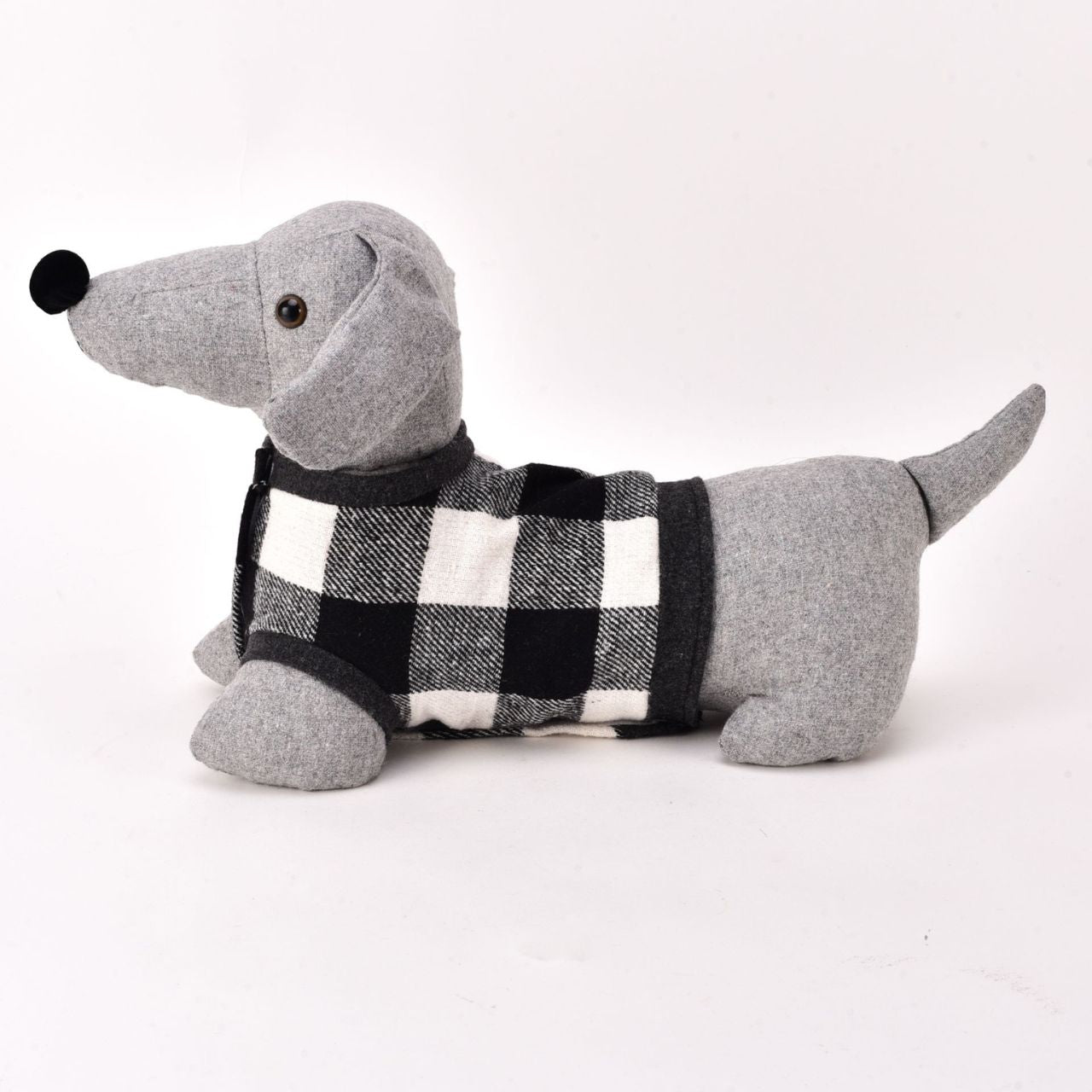 Bring some cheer and charm to the home with this sweet fabric dachshund door stop. From the Wildflower collection by HESTIA - homeware inspired by the Great British outdoors.