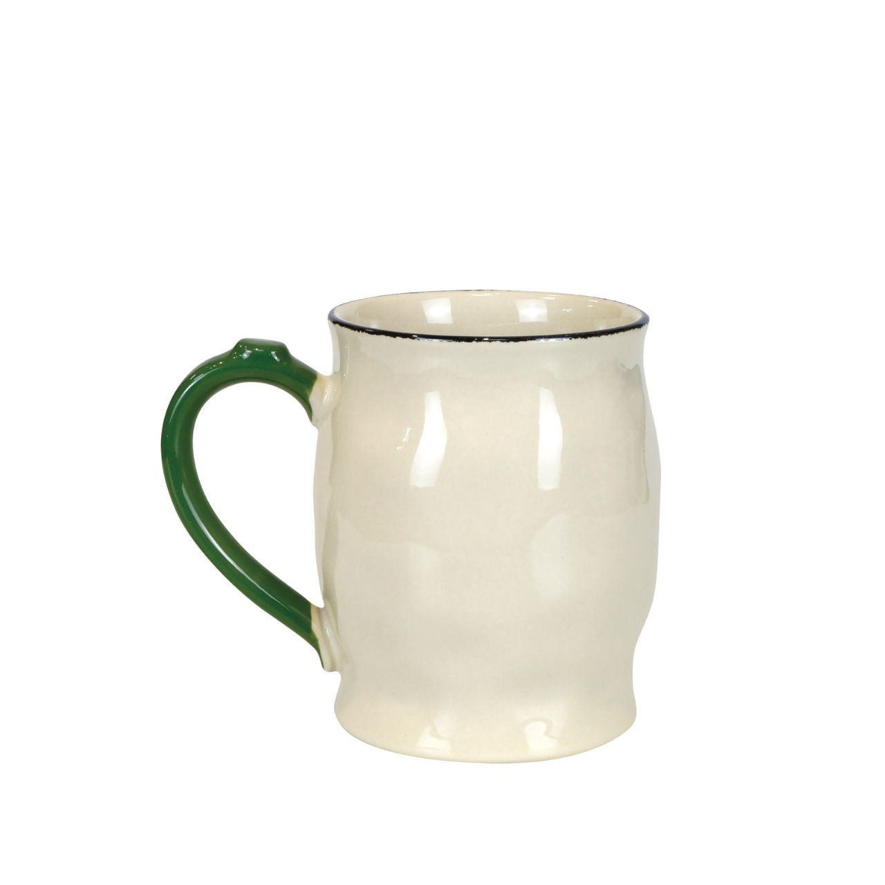 This mug features a hand painted flower and is made from high quality stoneware ceramic. Thematic Giftbox Packaging.