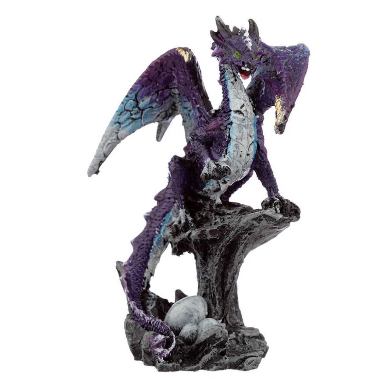 Dark Legends Guardian Mother Dragon - Material: Resin - Height 9.5-10.5 cm Width 5-9 cm Depth 5-6 cm - Available in Green, Purple or Pink