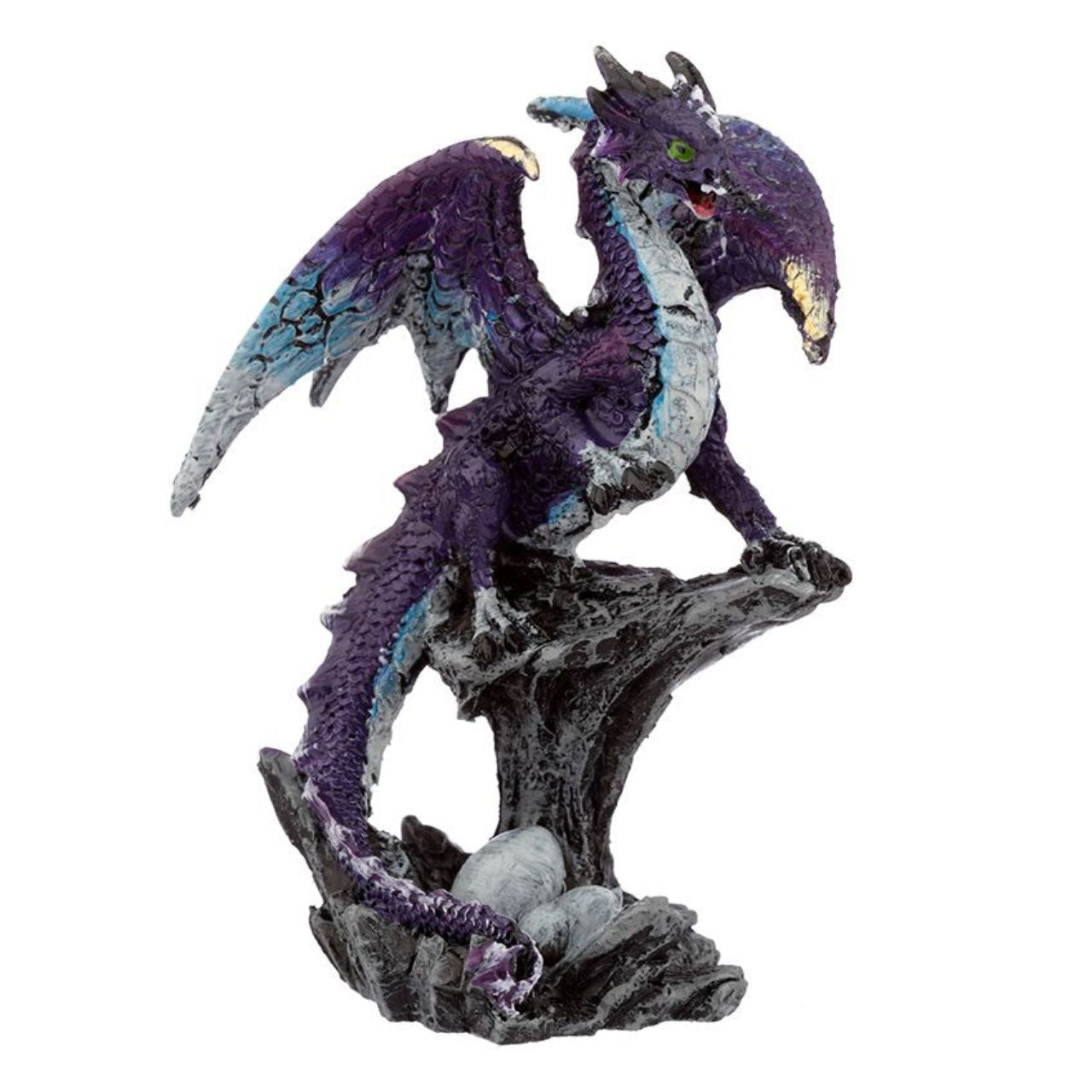 Dark Legends Guardian Mother Dragon - Material: Resin - Height 9.5-10.5 cm Width 5-9 cm Depth 5-6 cm - Available in Green, Purple or Pink