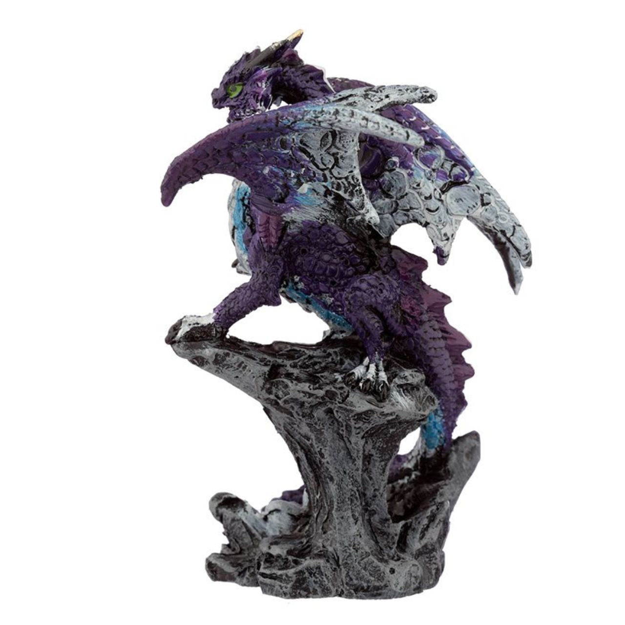 Dark Legends Guardian Mother Dragon - Material: Resin - Height 9.5-10.5 cm Width 5-9 cm Depth 5-6 cm - Available in Green, Purple or Pink
