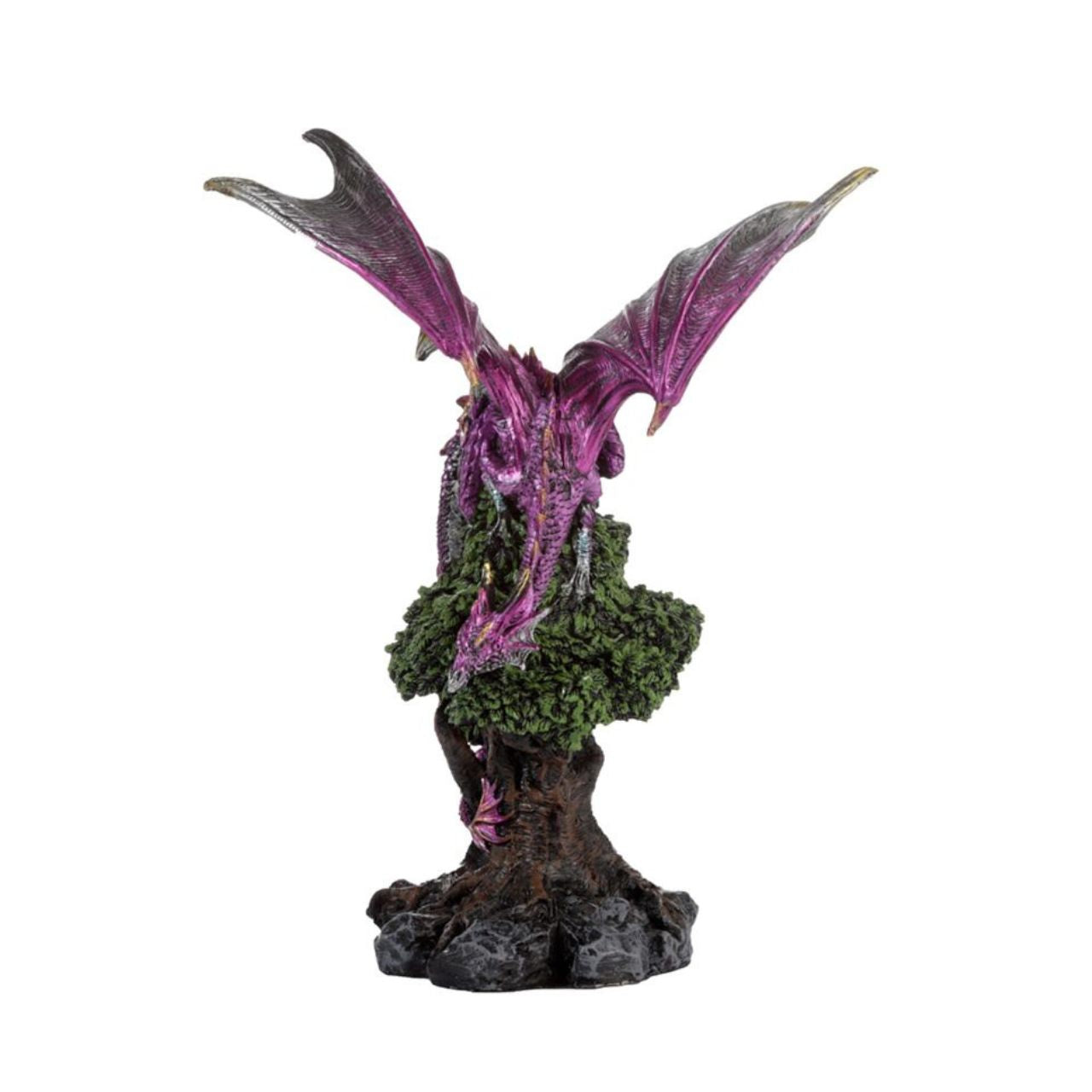 The Dark Legends Tree Spirit Dragon embodies an ancient and mystical presence, blending nature's wisdom with draconic power. Its intricate design captures the delicate balance between the forest’s serenity and the dragon’s fierce spirit, making it a captivating symbol of strength and harmony.