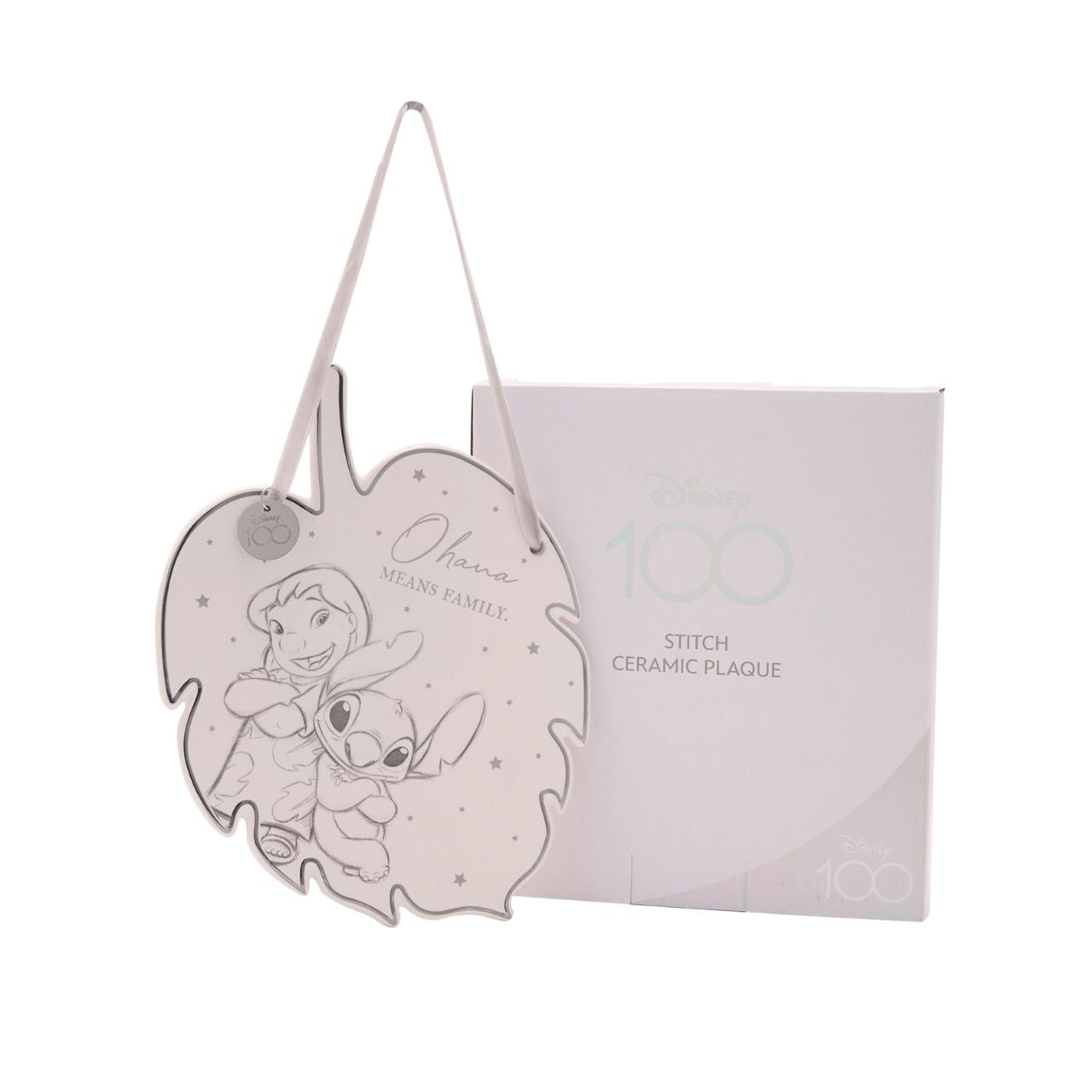 Disney 100th Anniversary Ceramic Plaque - Stitch A Stitch ceramic plaque from Disney 100 by DISNEY. This limited edition plaque captures the true magic of Disney on its centenary and can be enjoyed by fans of all ages.