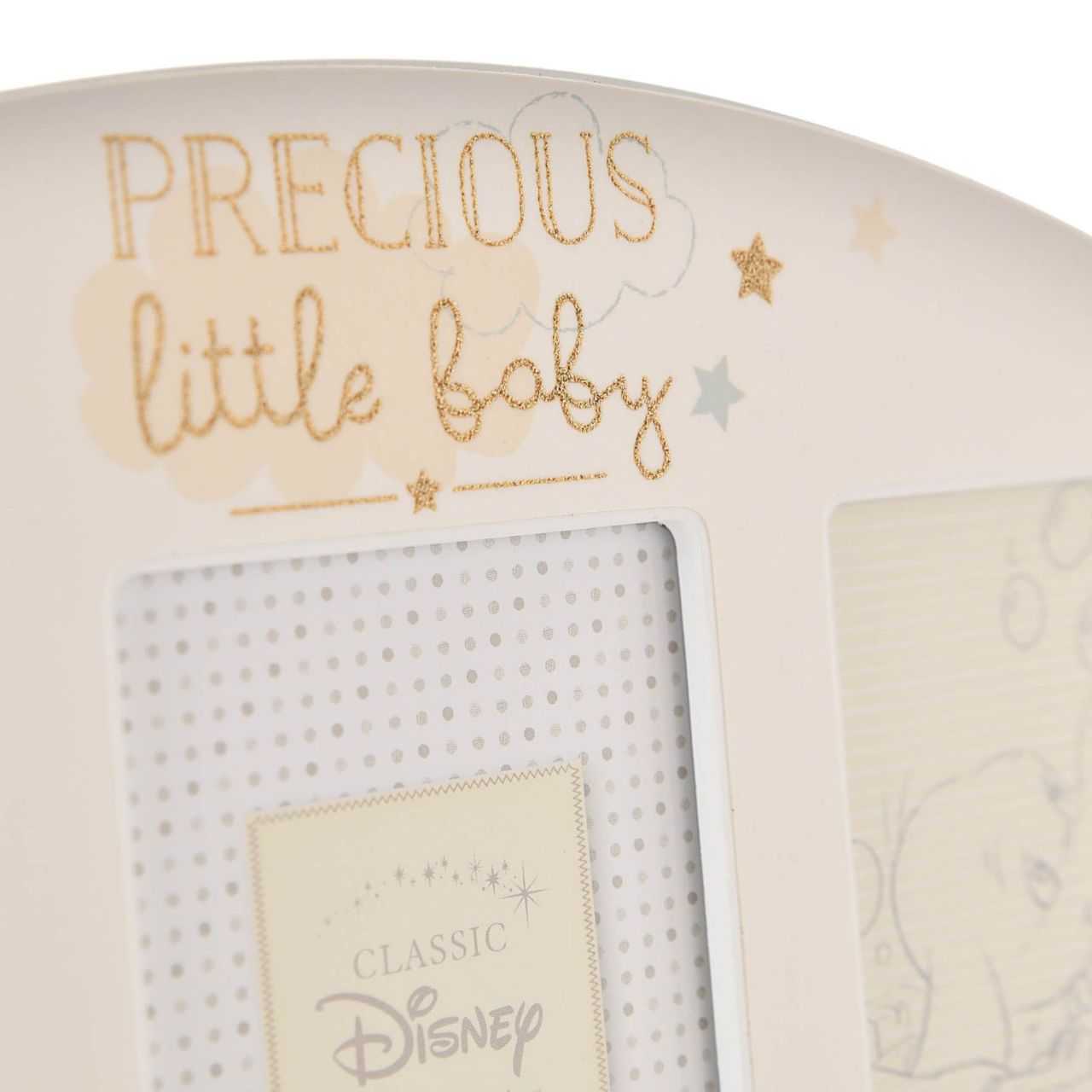 Disney Magical Beginnings Arch Collage Frame - Dumbo This heart-warming collage frame from Magical Beginnings adds a touch of Disney magic to the home and perfectly captures the precious memories of a family’s new arrival.