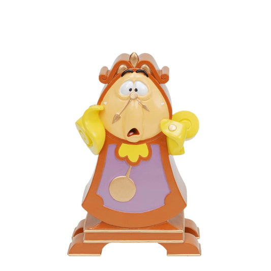 Disney Beauty and the Beast Cogsworth Money Bank  Celebrate your undying love for Disney's ultimate love tale and save for a rainy day with this hand painted Cogsworth money bank. From the Beauty & The Beast Collection - beautiful gifts and collectables to celebrate the tale as old as time.