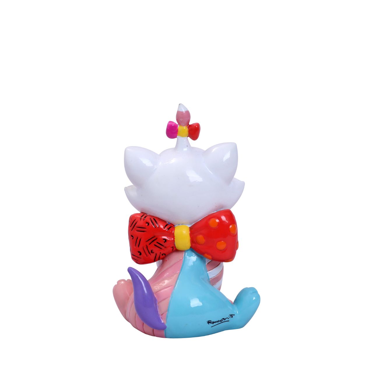 A curious kitten who aspires to be an elegant lady like her mother Duchess, Marie won the hearts of audiences with her starring role in Disney's "The Aristocats." Now Marie has a more dazzling coat than ever thanks to Pop Artist Romero Britto.