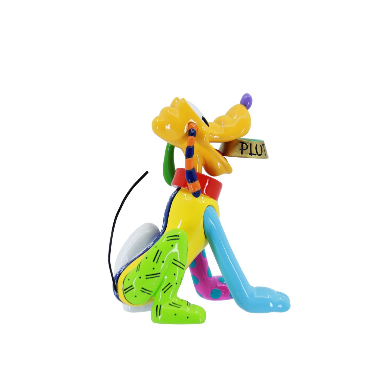 Pop Artist Romero Britto celebrates everyone's favourite Disney canine's 95th anniversary with this tribute mini featuring Pluto showcased in Britto's iconic and happy colour palette.