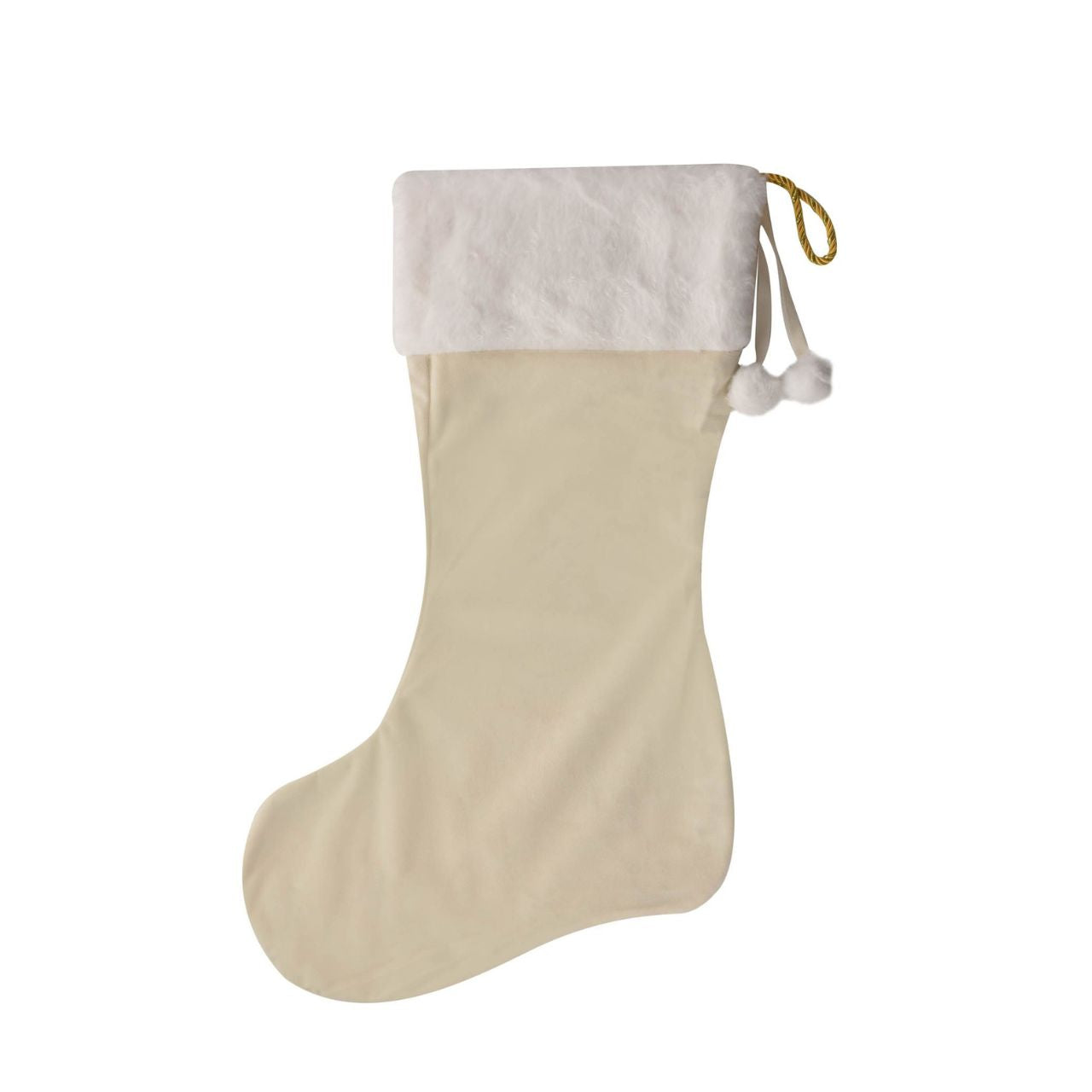 Disney Mickey Christmas Stocking 20" This Disney stocking would look beautiful hanging on any mantel this Christmas morning. With cute pompom detailing, a delightful print of Mickey Mouse, and a golden star design, this stocking is sure to brighten any Disney fan's day.