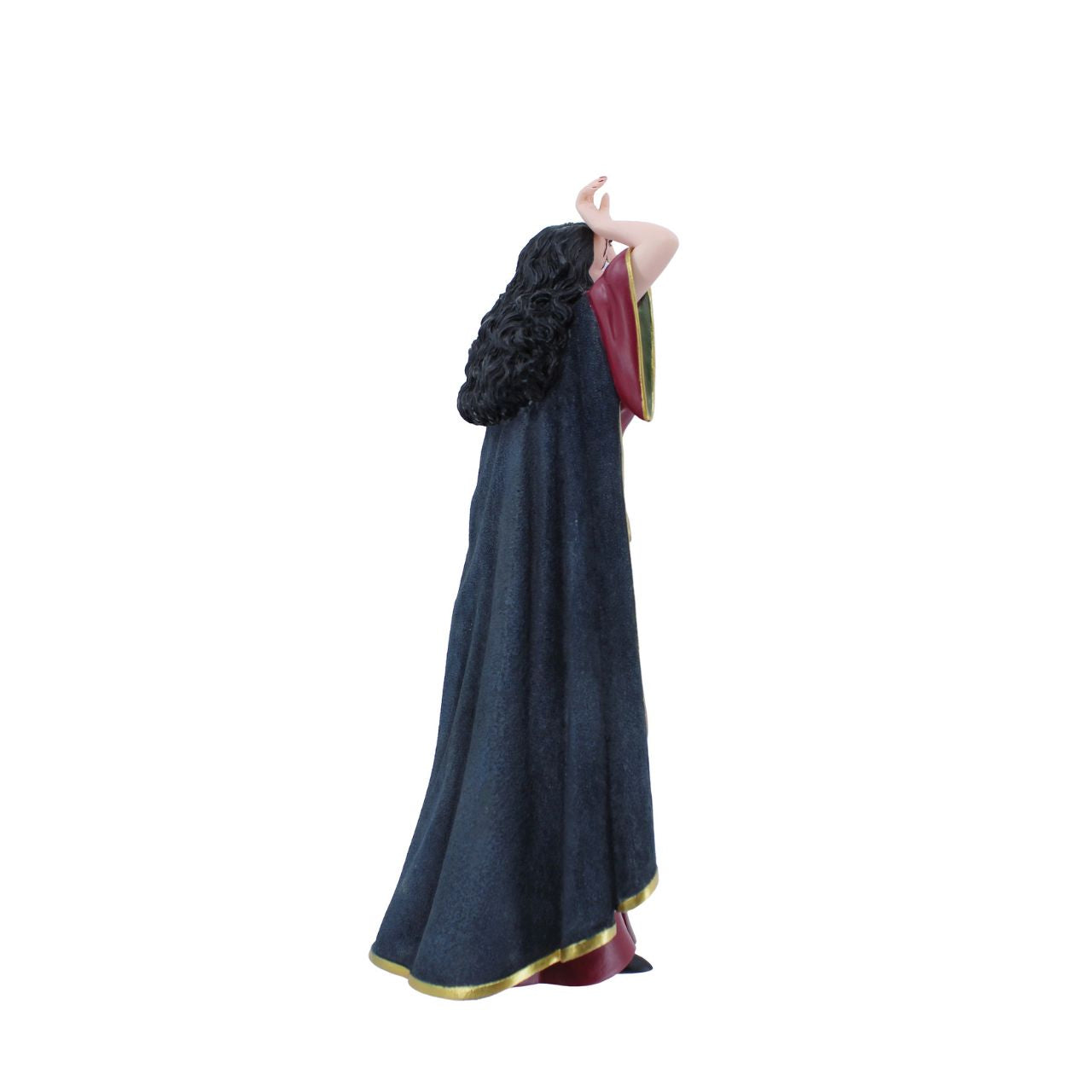 Celebrating the anniversary of Tangled, our Disney Showcase Collection presents the Mother Gothel Figurine. Capturing her theatrical character, the hand-painted beauty displays her signature attire, featuring a beautifully flocked cape.