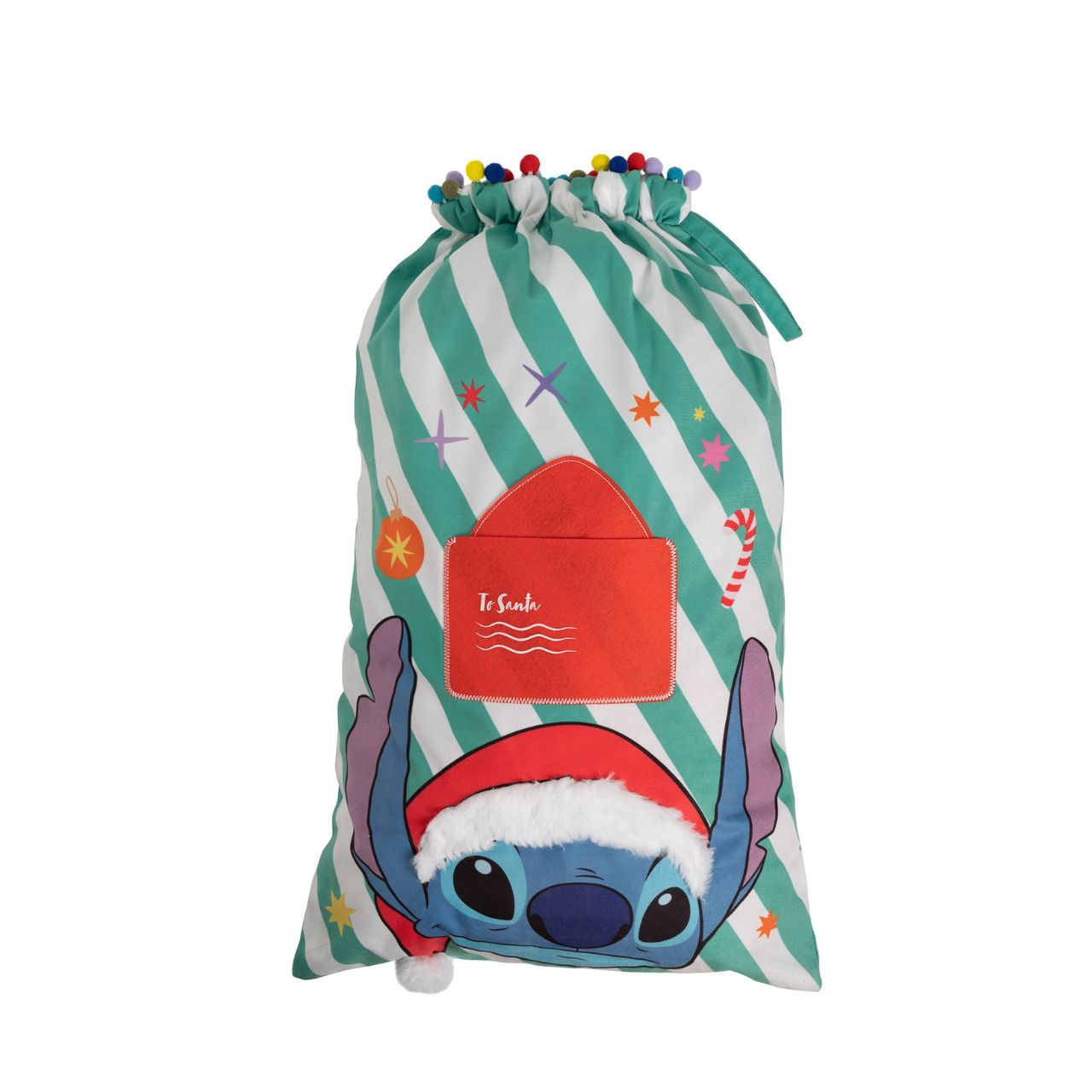 This iconic festive sack captures the magic of Disney at Christmas and can be enjoyed by fans of all ages.