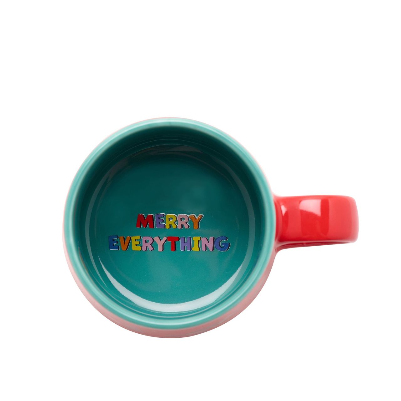 Disney Stitch Christmas Mug "Merry Everything" A Merry Everything Stitch mug by DISNEY. This colourful festive mug is brimming with festive cheer for Disney fans.