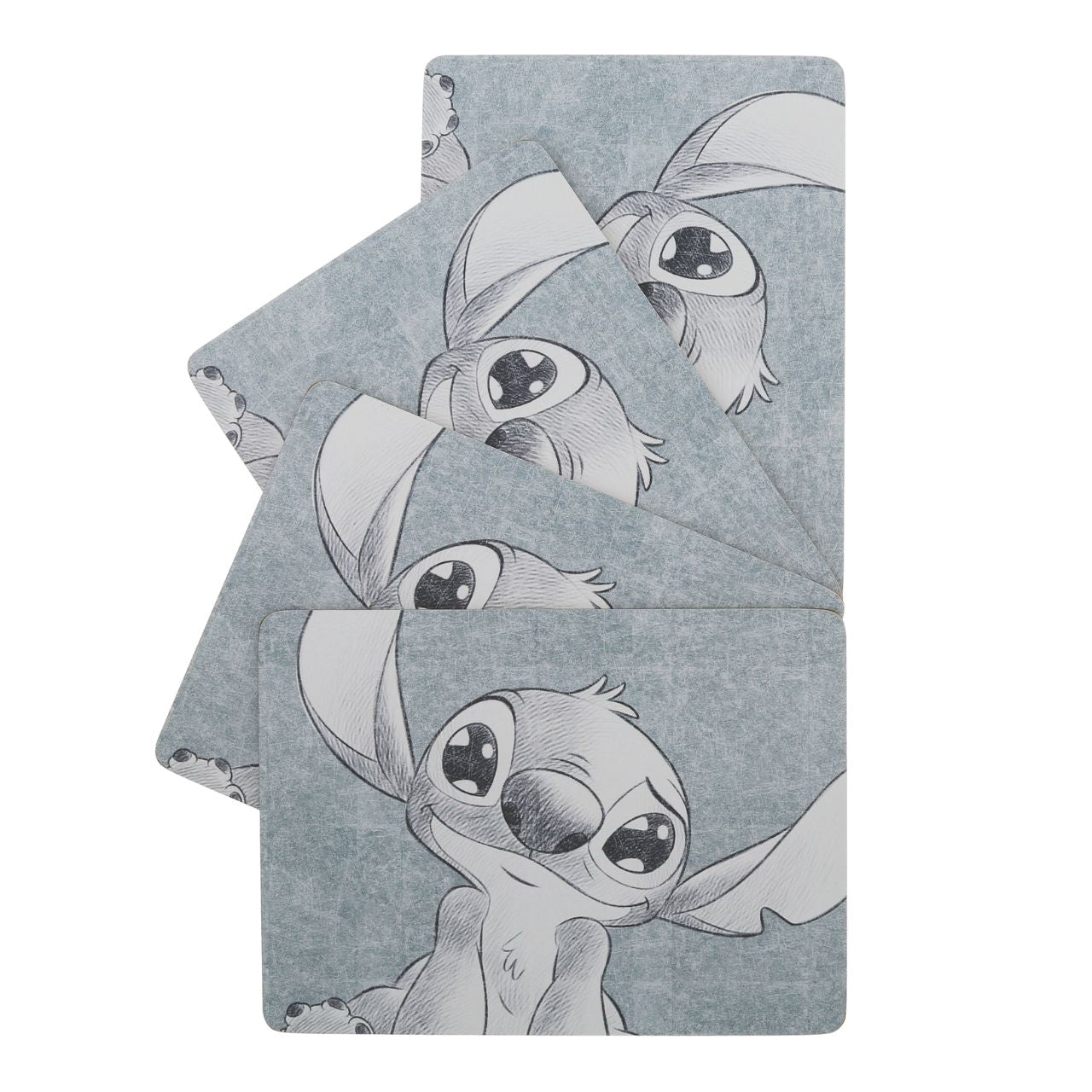626 Flavours Stitch Placemats Set of 4 These set of 4 placemats are ideal for making those evening dinners with your family and friends even more fun. These Stitch melamine placemats come with a cork backing and are coated so are stain, scuff and heat resistant, ensuring your dining table and surfaces around your home are protected in style - no matter where you wish to set down your plate.