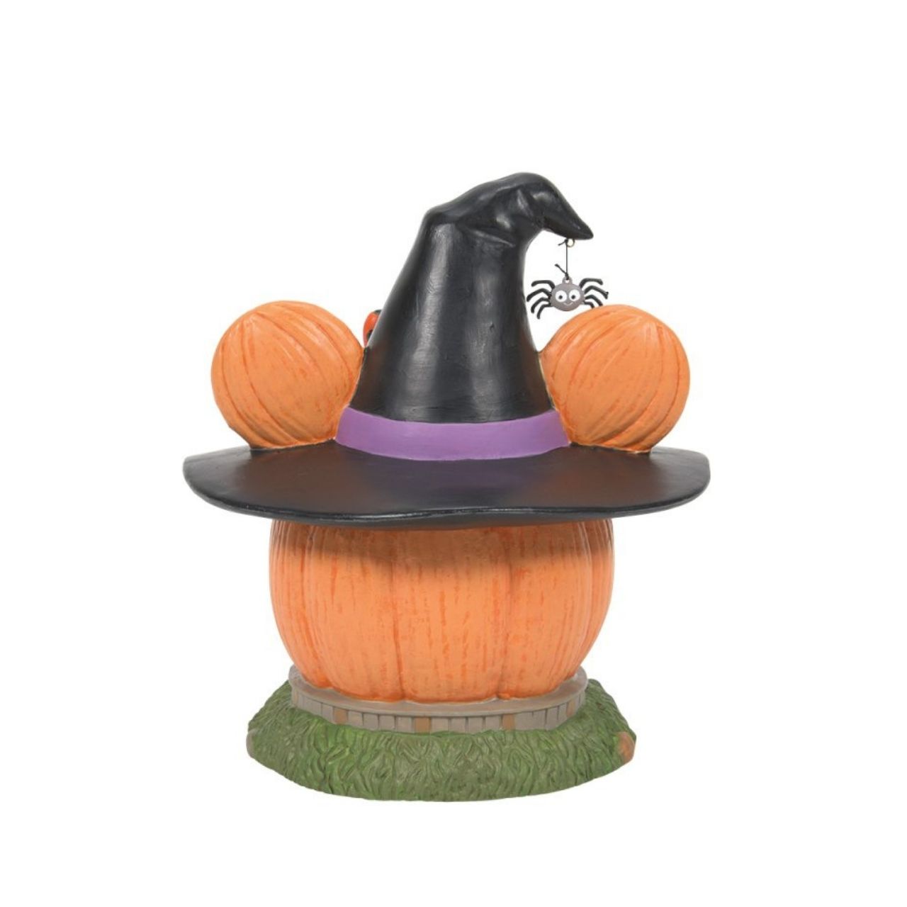 Wearing a jaunty witch's hat and her signature polka-dotted bow, Minnie's Pumpkin Town House is ready for the season!