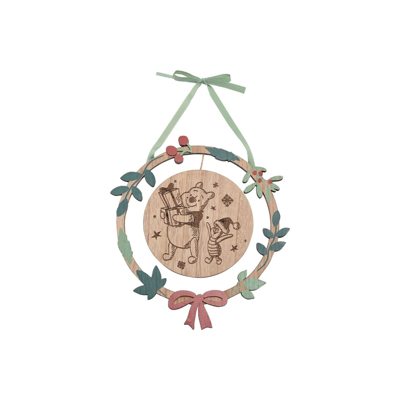 Disney Winnie the Pooh Round Hanging Plaque A Winnie the Pooh hanging plaque from DISNEY. This eye-catching hanging plaque captures the magic of Disney and can be enjoyed by fans of all ages.