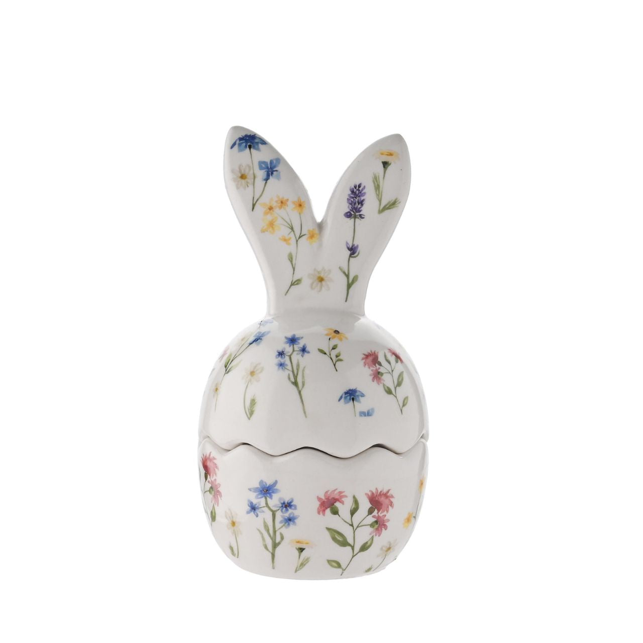 Introduce whimsy with this set of two Bunny Ear Egg Cups. These playful pieces make breakfast exciting for all ages.
