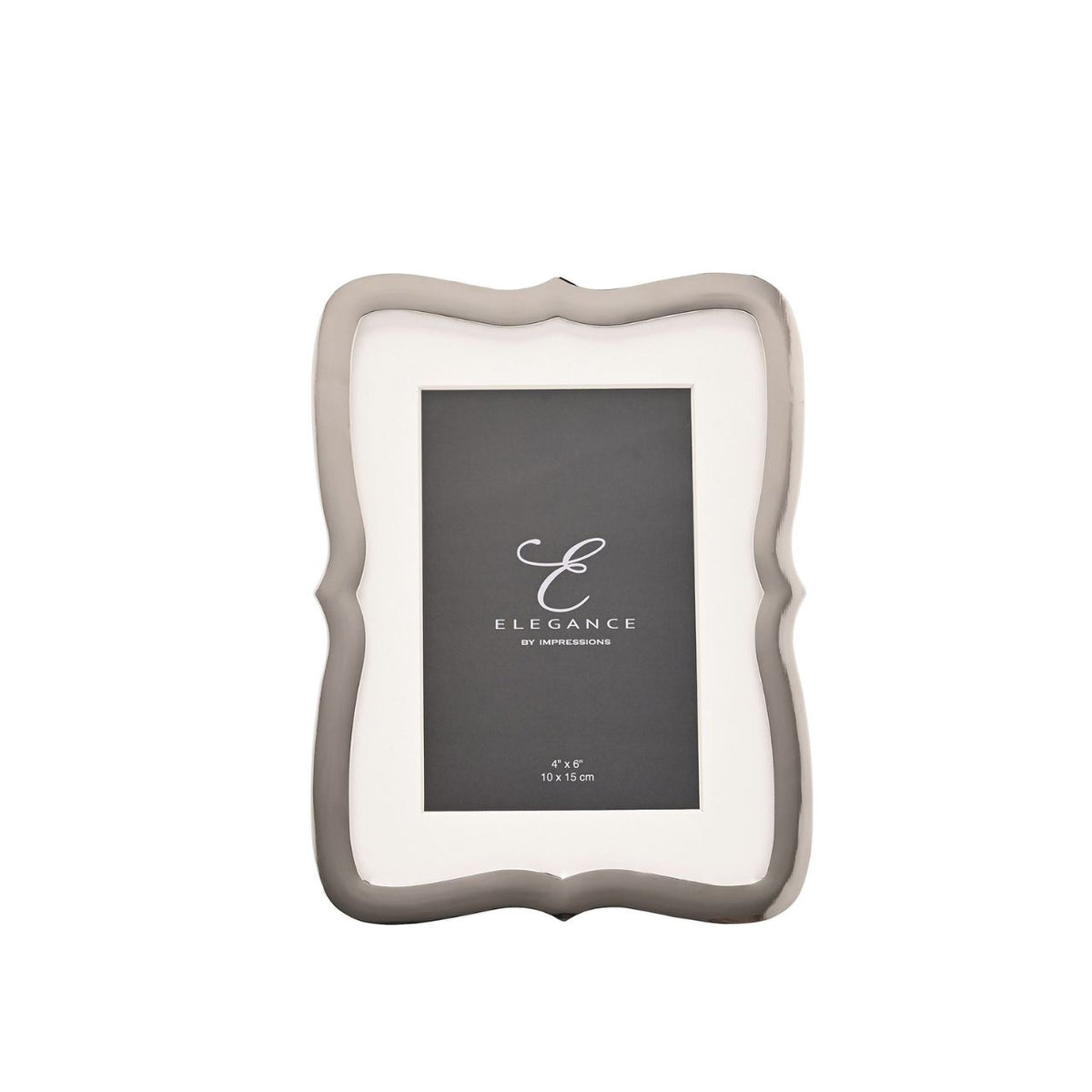 Its wavy edge design adds an elegant touch, elevating the display of cherished memories.