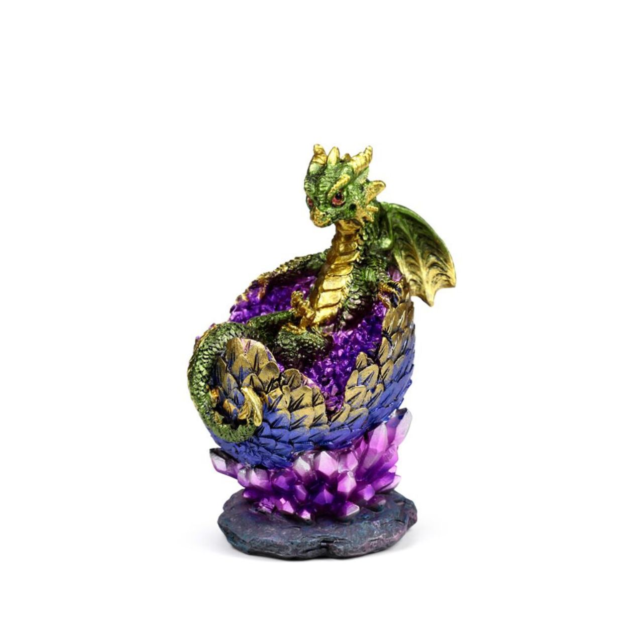 Discover the enchanting Elements Baby Dragon Hatching Crystal Egg, a beautifully crafted collectible that captures the mystique of a dragon’s emergence.