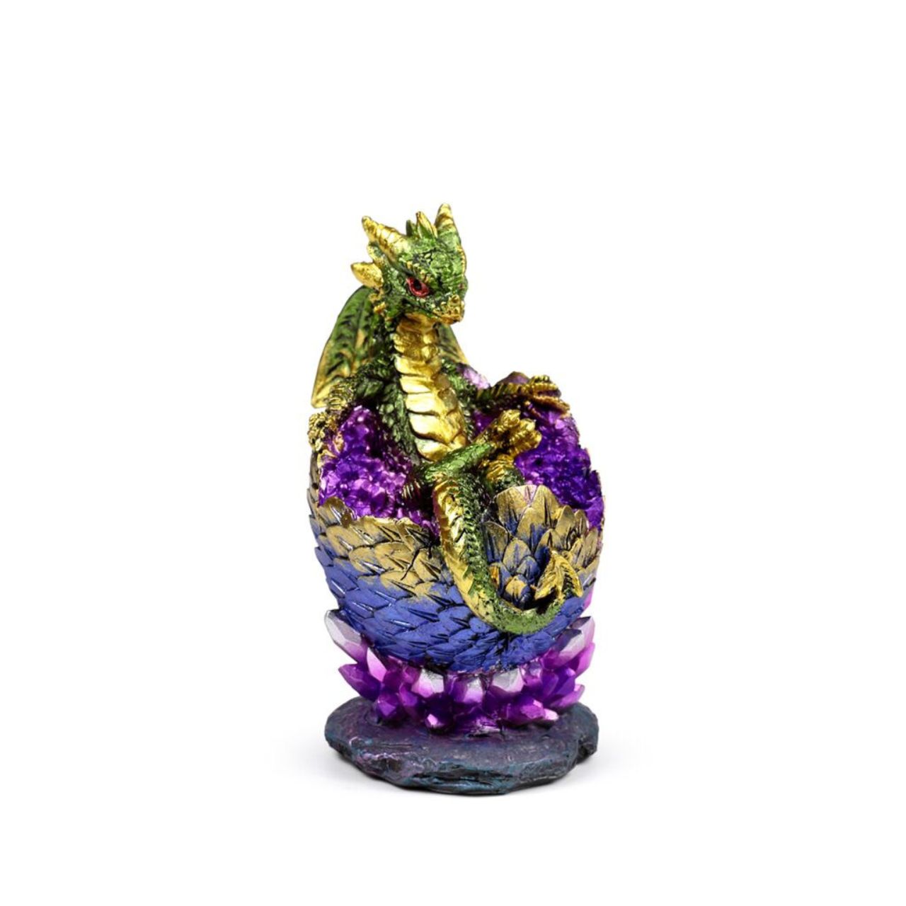 Discover the enchanting Elements Baby Dragon Hatching Crystal Egg, a beautifully crafted collectible that captures the mystique of a dragon’s emergence.